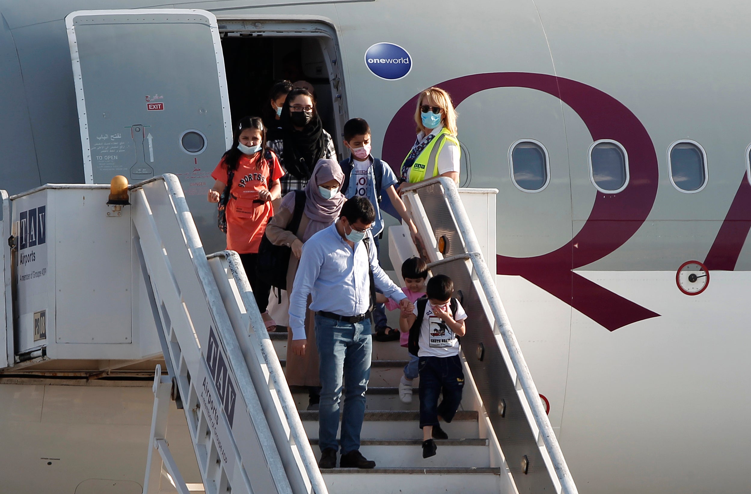 North Macedonia Afghanistan Evacuees