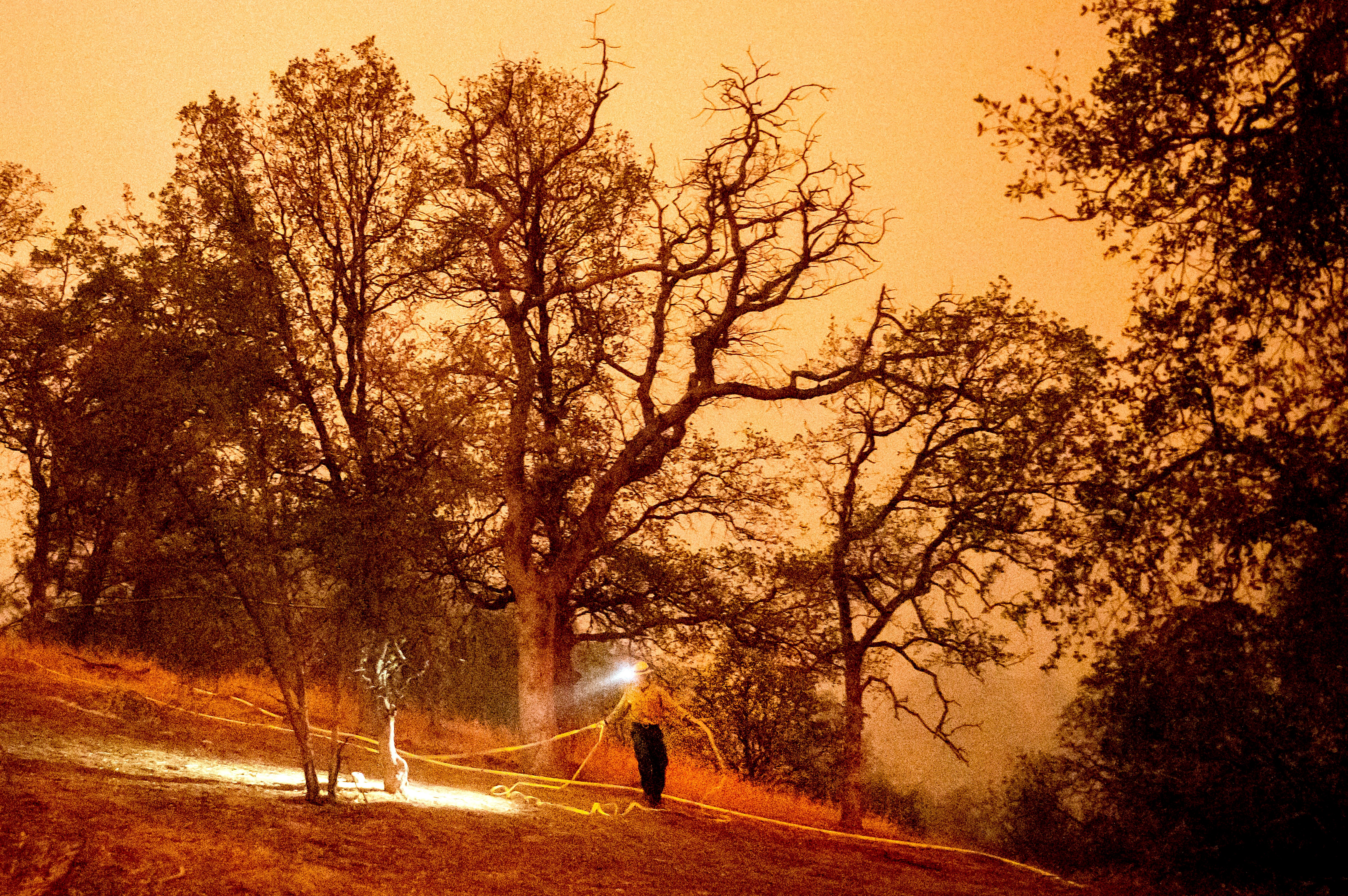 APTOPIX Western Wildfires