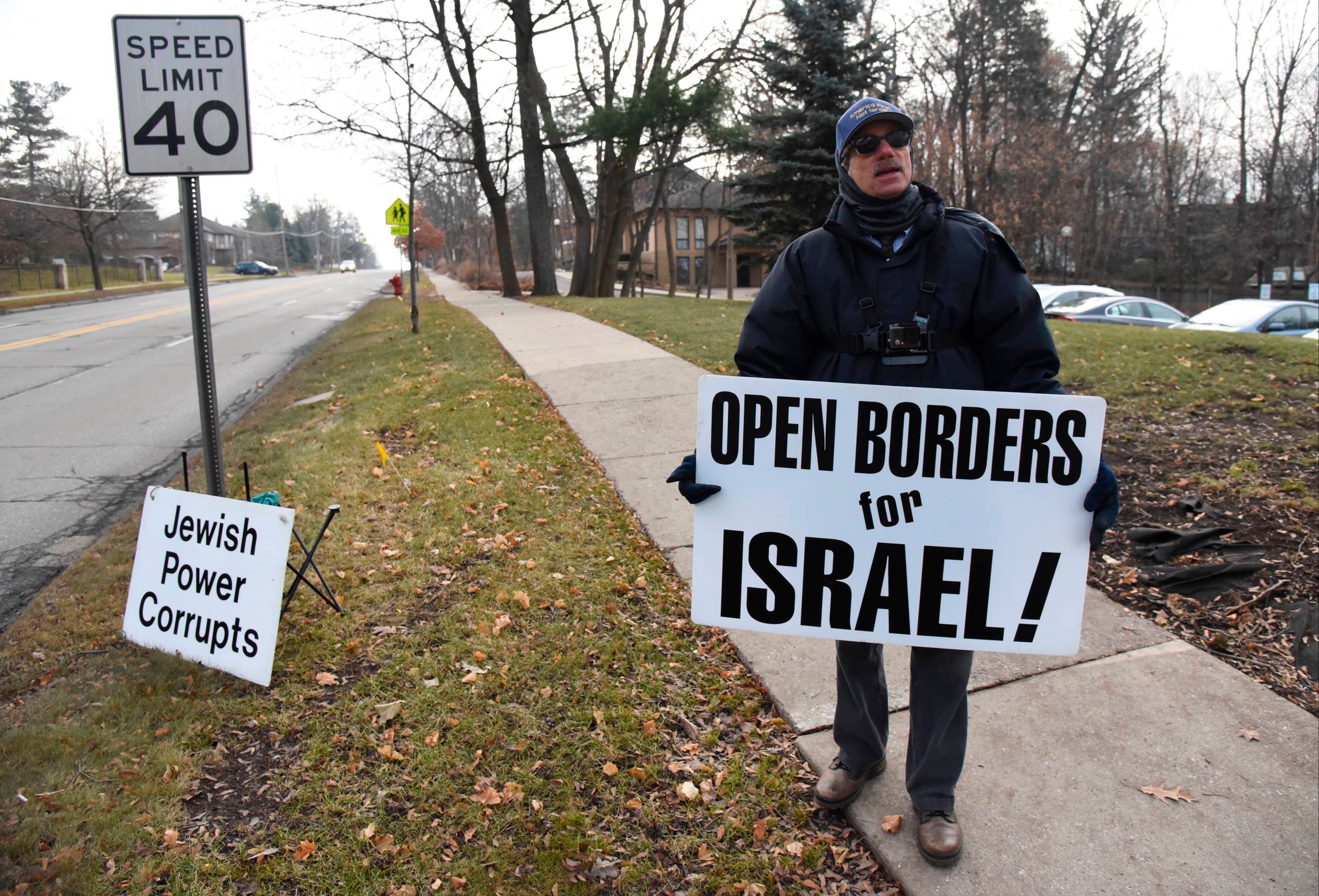 US Synagogue Protests