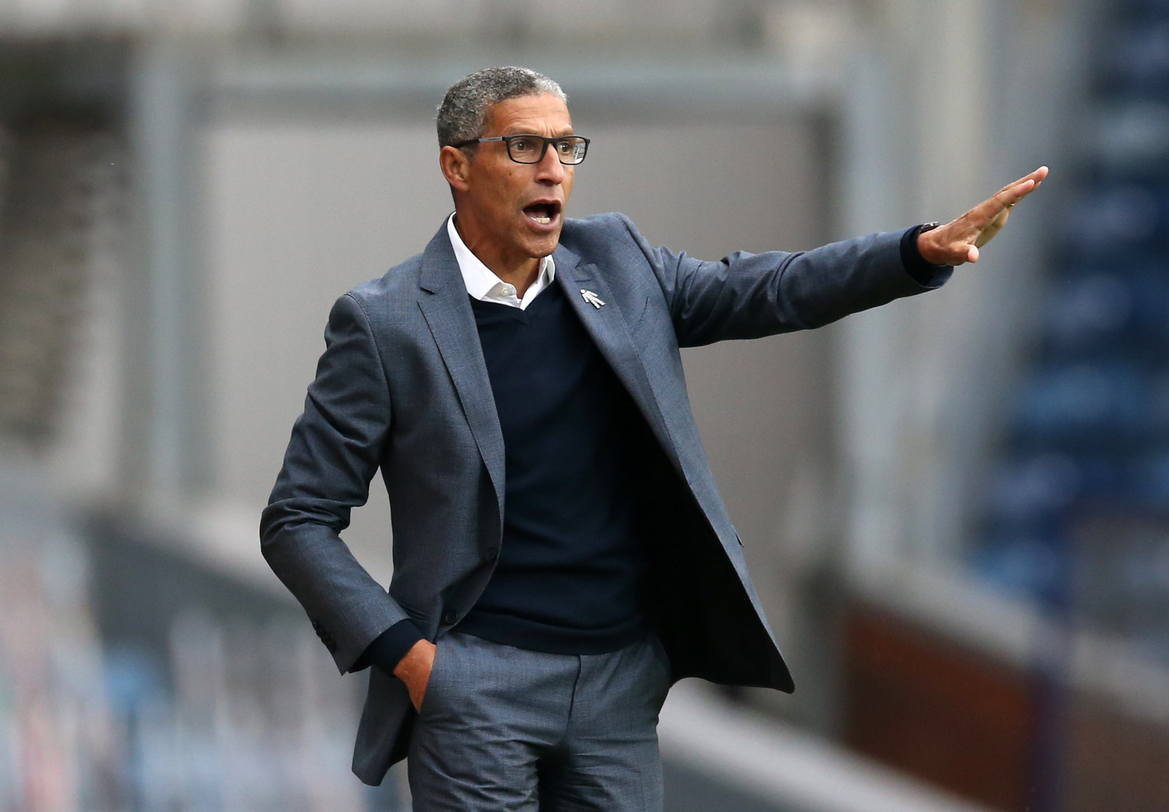 Chris Hughton has left his role at Nottingham Forest (Barrington Coombs/PA)