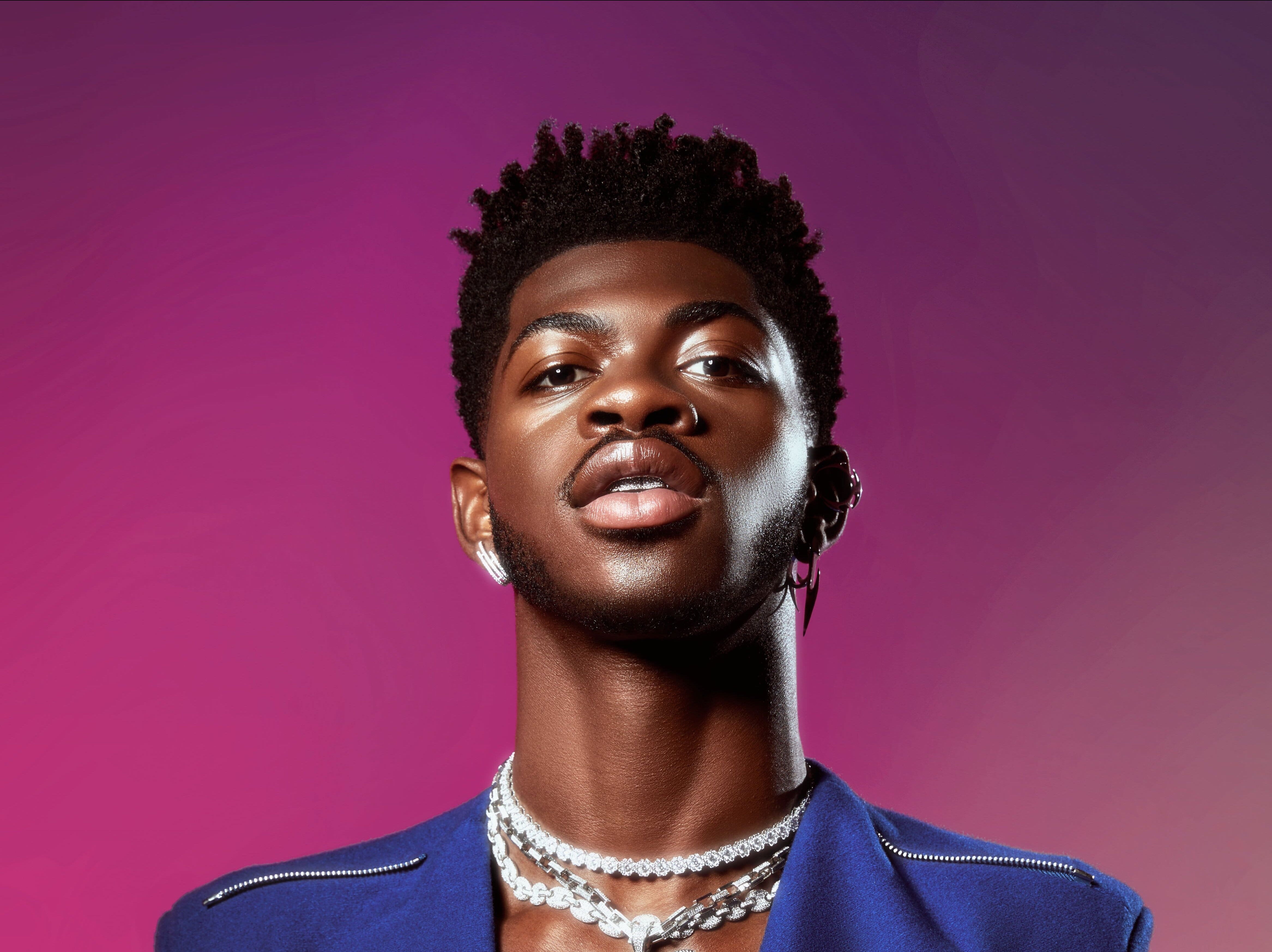 Lil Nas X in artwork promoting his debut album, ‘Montero'