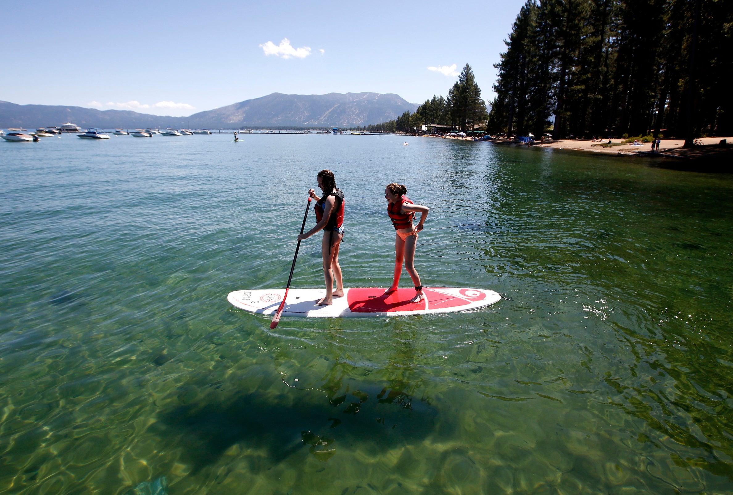 Western Wildfires-Lake Tahoe