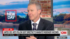 United Airlines CEO says number of workers who have quit over vaccine mandate is in 'single digits'