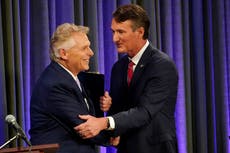 McAuliffe, Youngkin clash over abortion, COVID in 1st debate