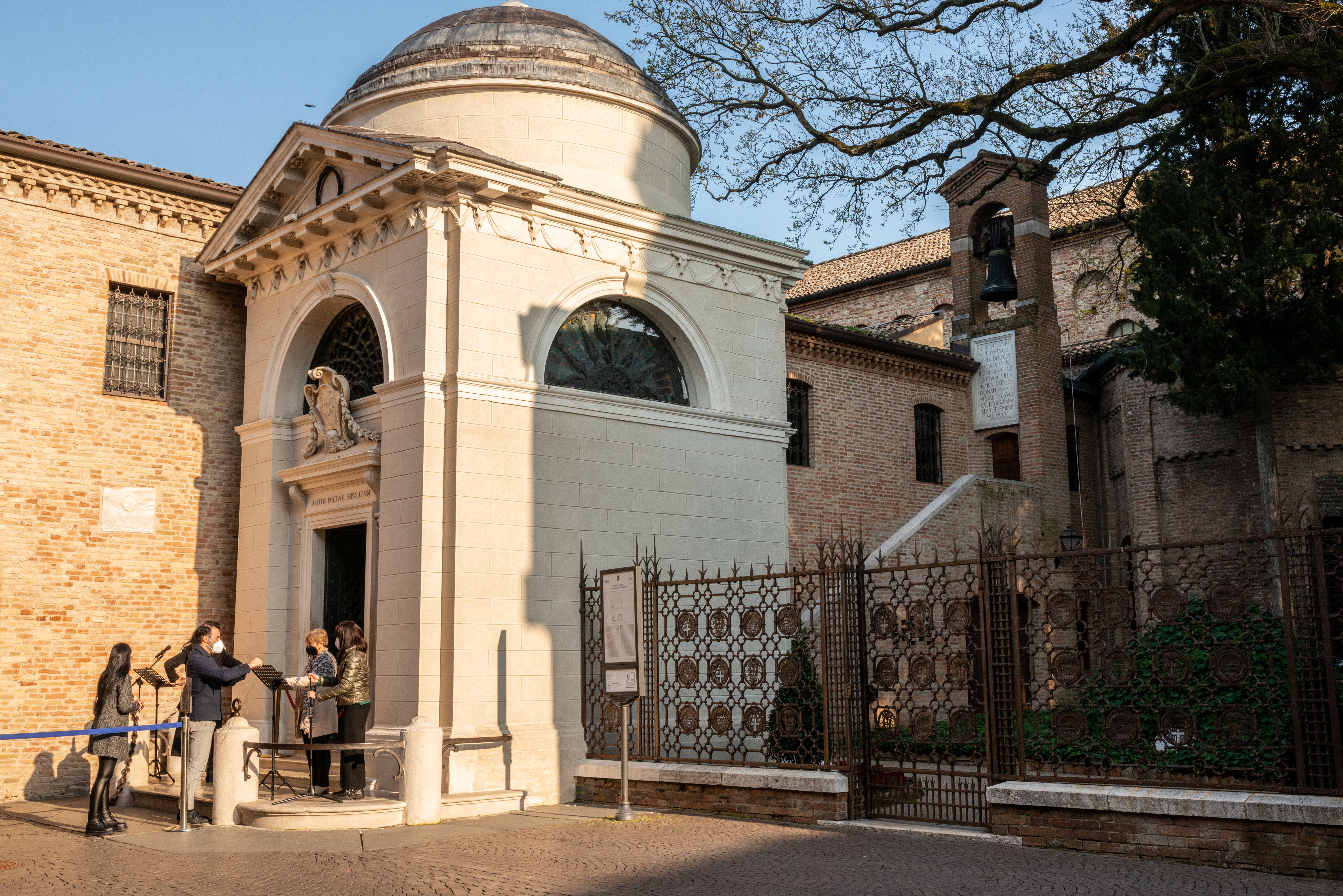 ‘Florence, mother of little love’: Dante was buried in Ravenna and a marble tomb was erected there