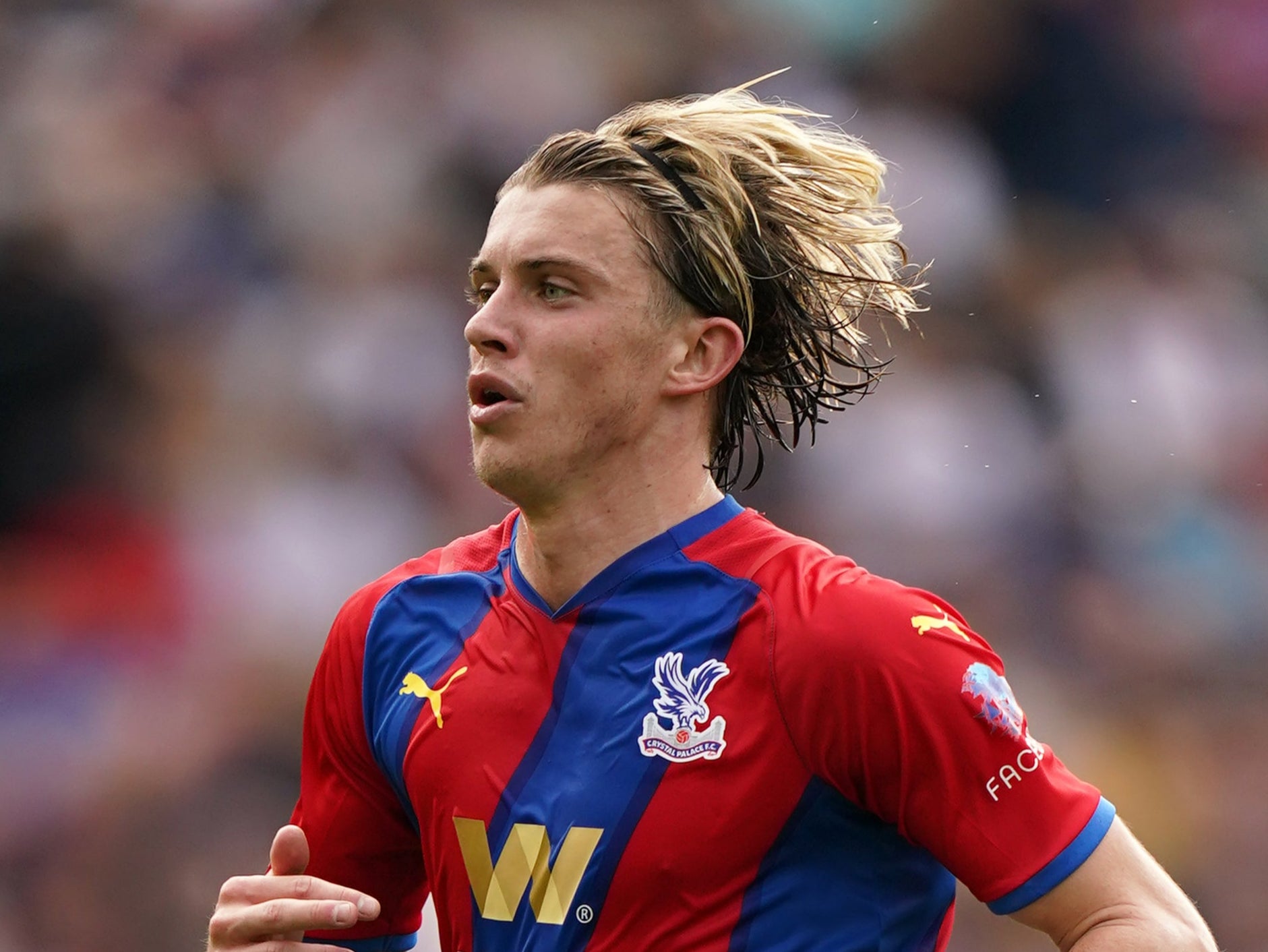 Crystal Palace manager Patrick Vieira believes Conor Gallagher (pictured) is not yet ready for an England call-up (Adam Davy/PA)