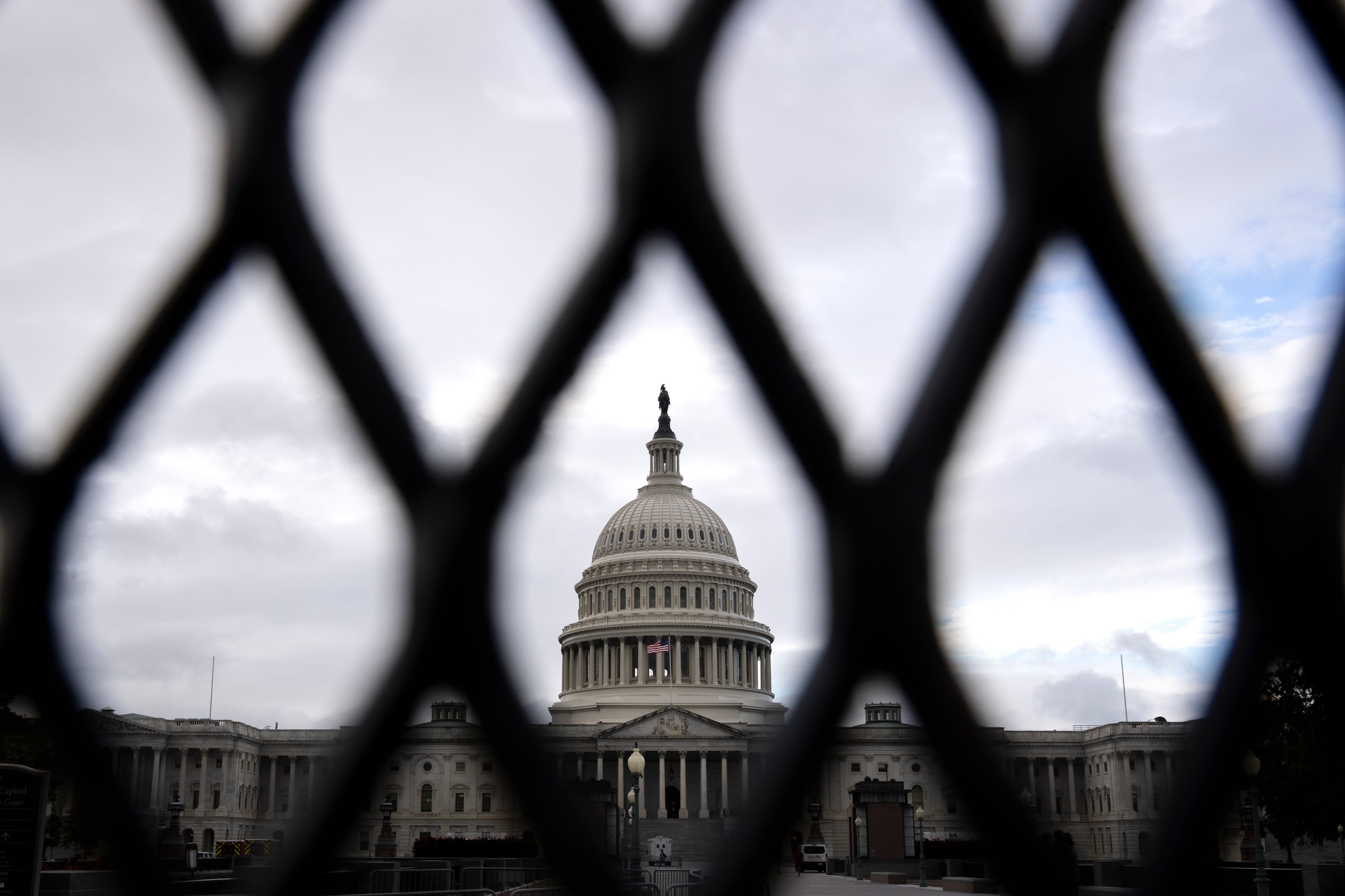 Security near the U.S. Capitol in Washington, DC has been increased in preparation for the Justice for J6 Rally, a rally happening this weekend