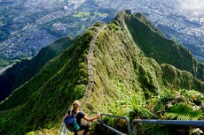 Group tries to stop state from demolishing famed Hawaii staircase that has become popular with influencers