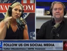 Marjorie Taylor Greene calls to shut down the government in wild Steve Bannon interview