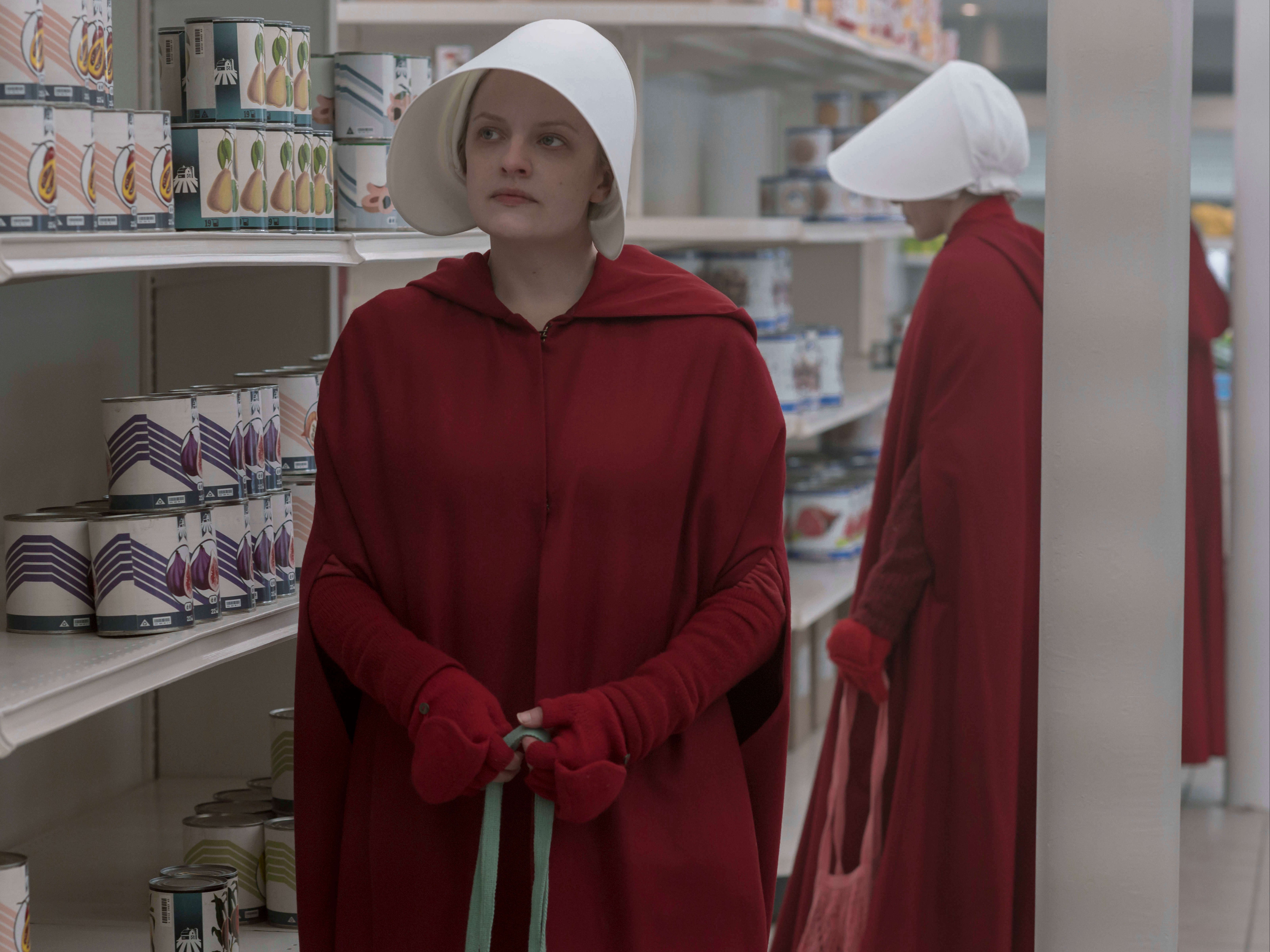 Elisabeth Moss as June Osborne in ‘The Handmaid’s Tale'