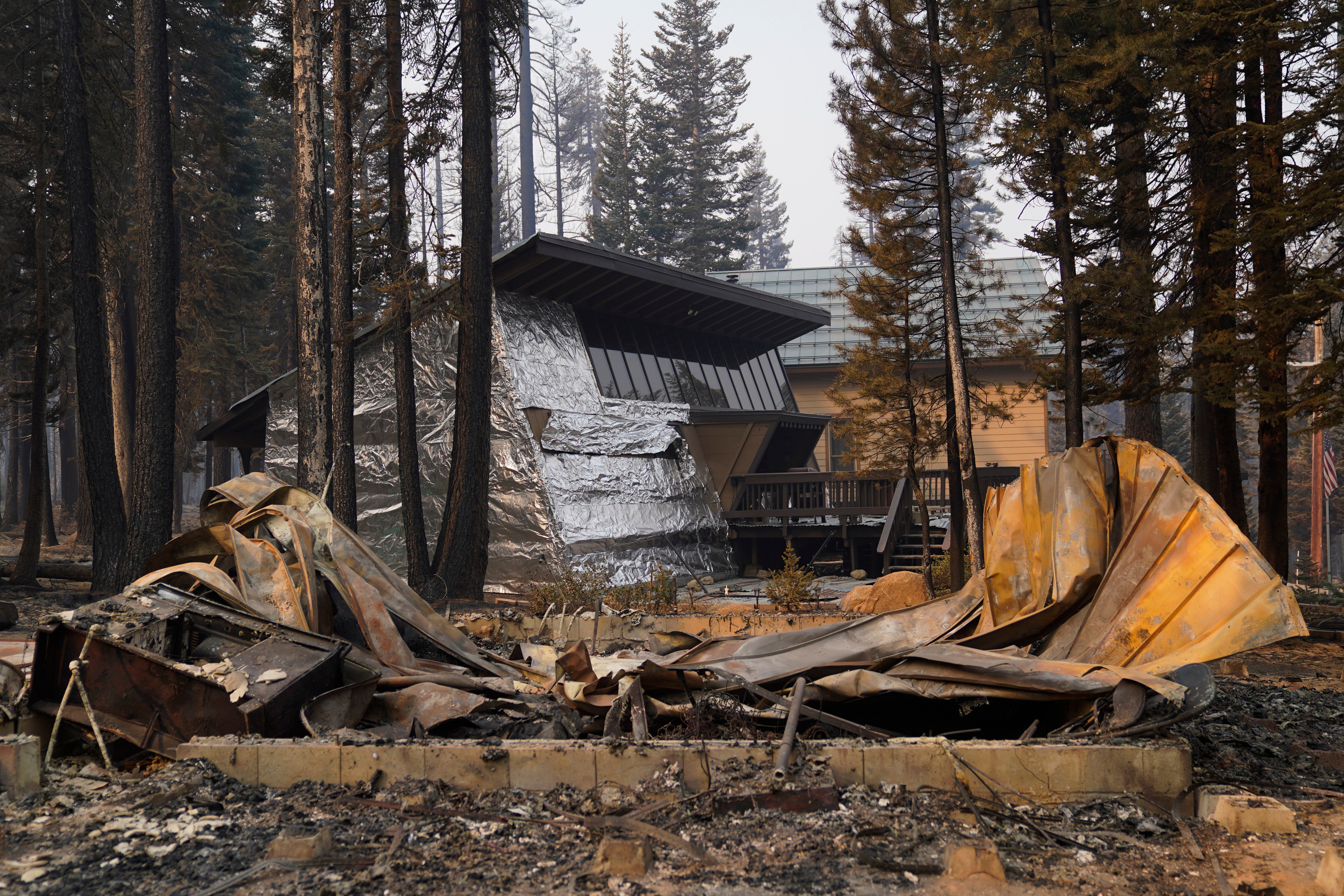 Wildfires-Aluminum Wrapped Homes