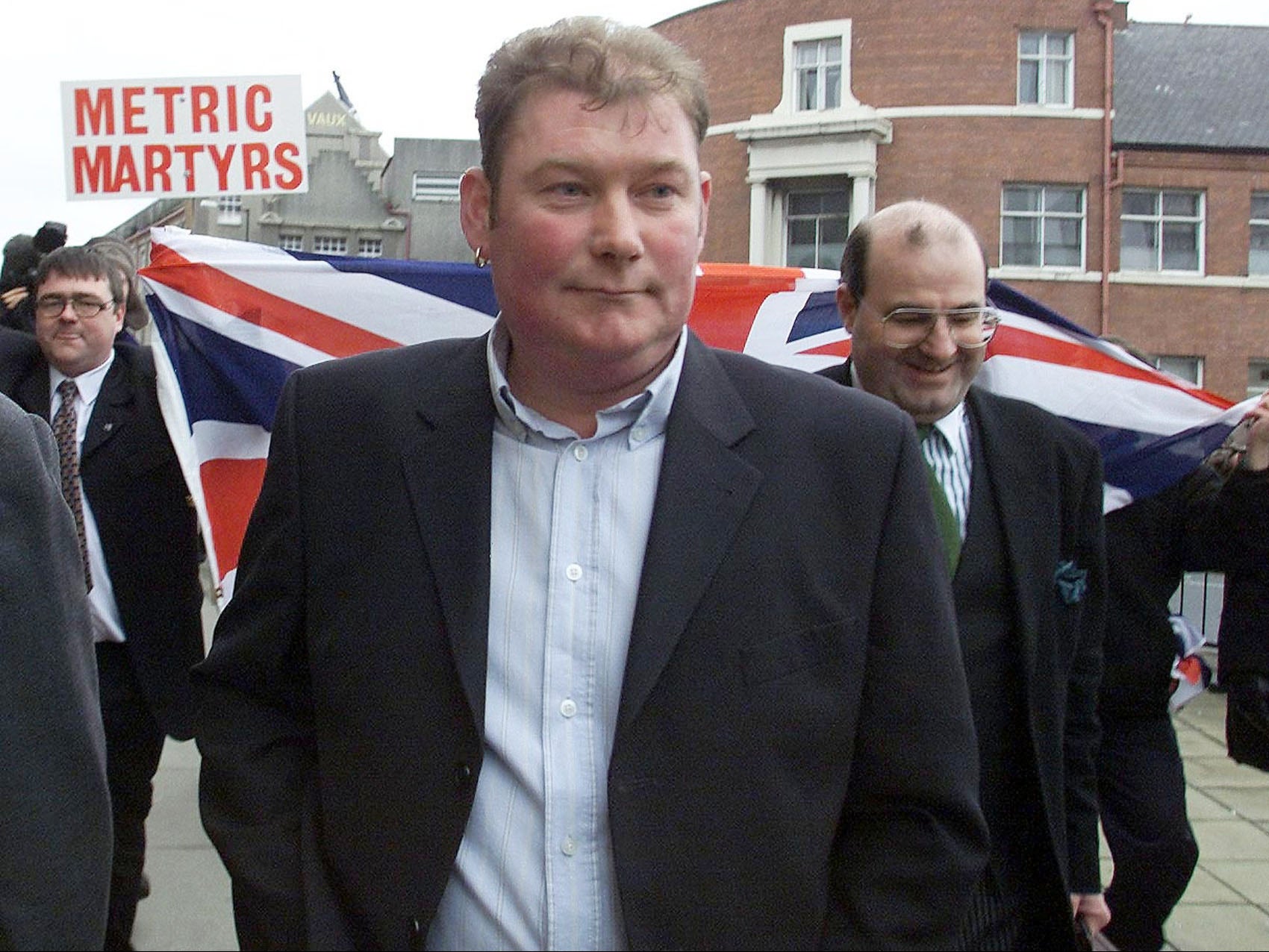 Steve Thoburn pictured outside Sunderland Magistrates’ Court in 2001