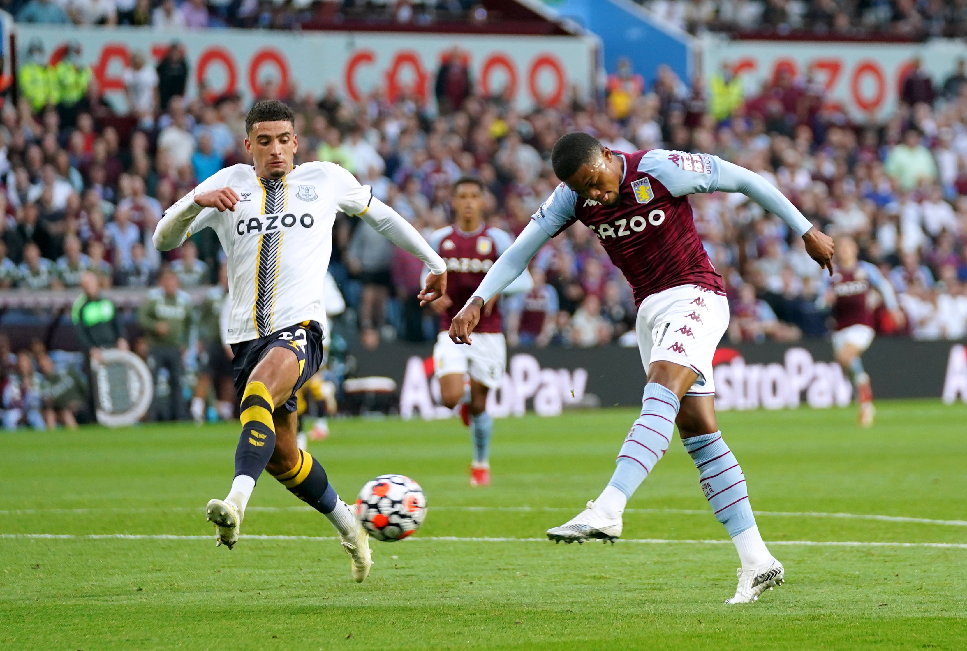 Leon Bailey wrapped it up for Villa (Tim Goode/PA)