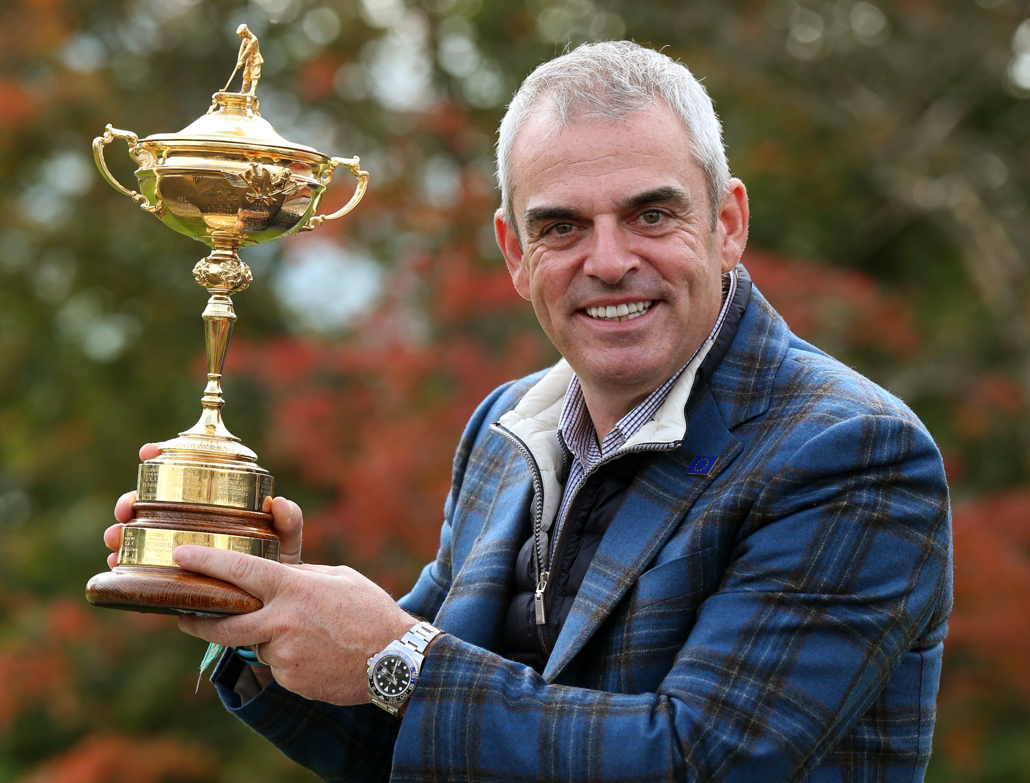 Paul McGinley led Europe to Ryder Cup glory in 2014 (Andrew Milligan/PA)