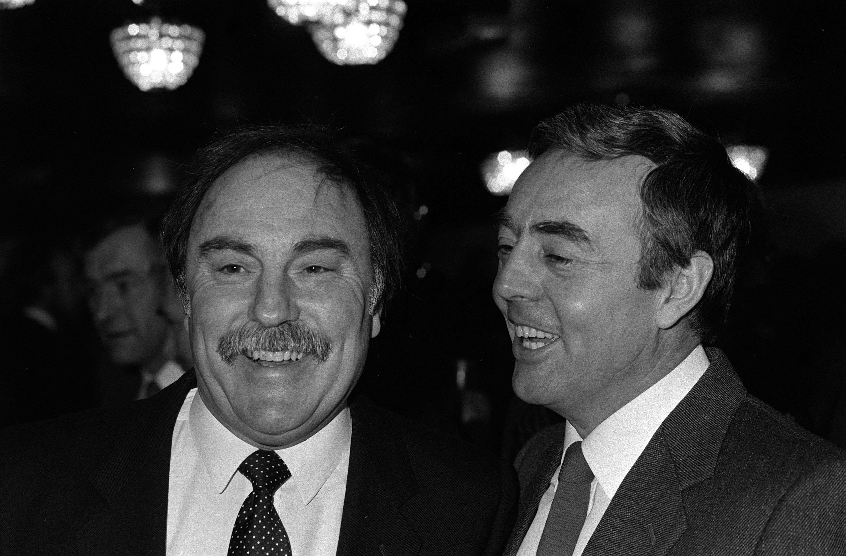 Greaves and Ian St John, stars of the ITV show ‘Saint and Greavsie’. St John died in March of this year