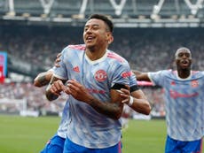 Manchester United’s Jesse Lingard ‘should be playing 40 to 45 games per season’, Gary Neville insists