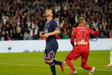 PSG snatch last-gasp win but Lionel Messi’s wait for first goal goes on