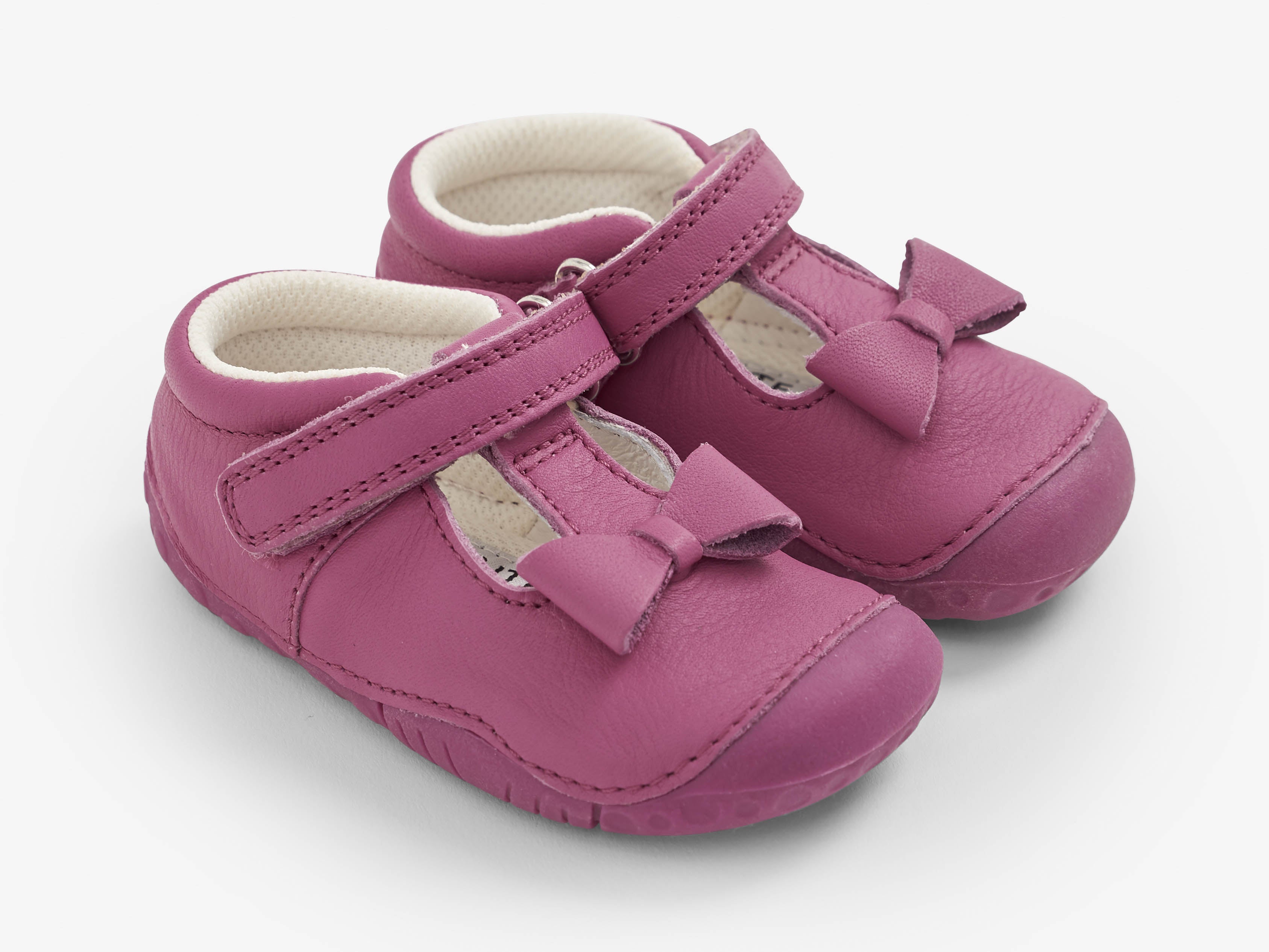 Start-Rite pink bow pre walker shoes (£32.99, jojomamanbebe.co.uk )