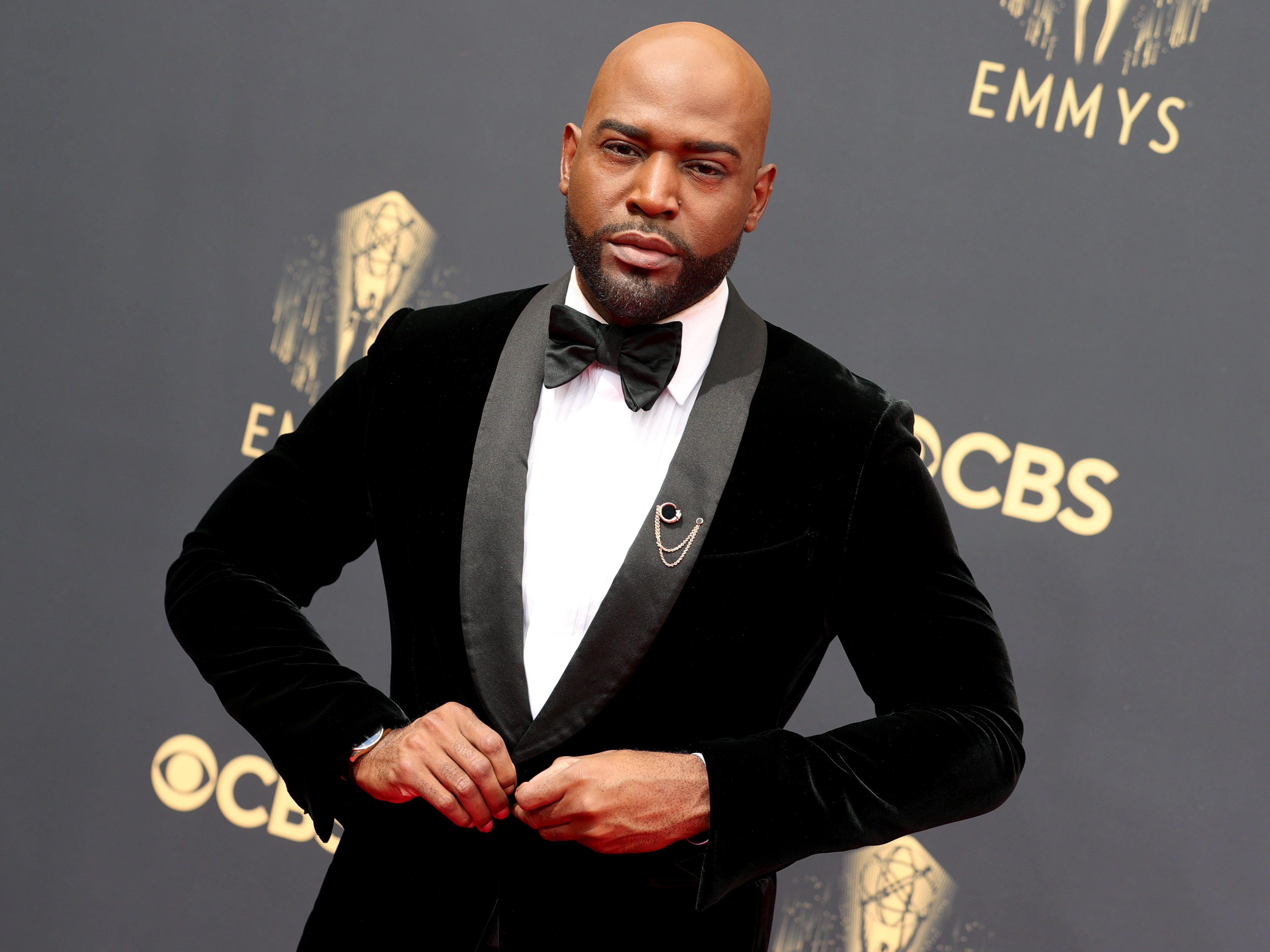 Karamo Brown attends the 73rd Primetime Emmy Awards