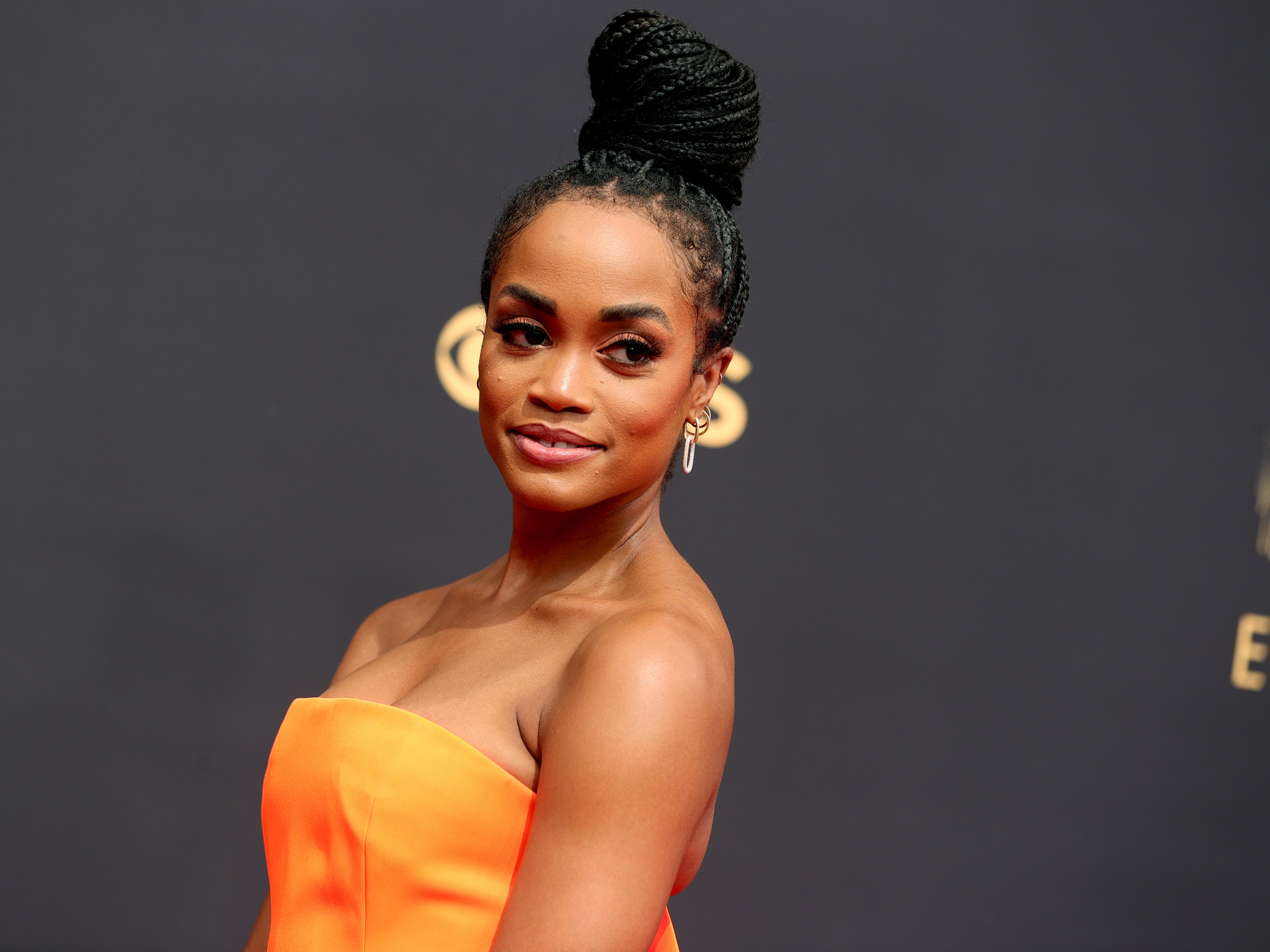 Rachel Lindsay at the 73rd Primetime Emmy Awards