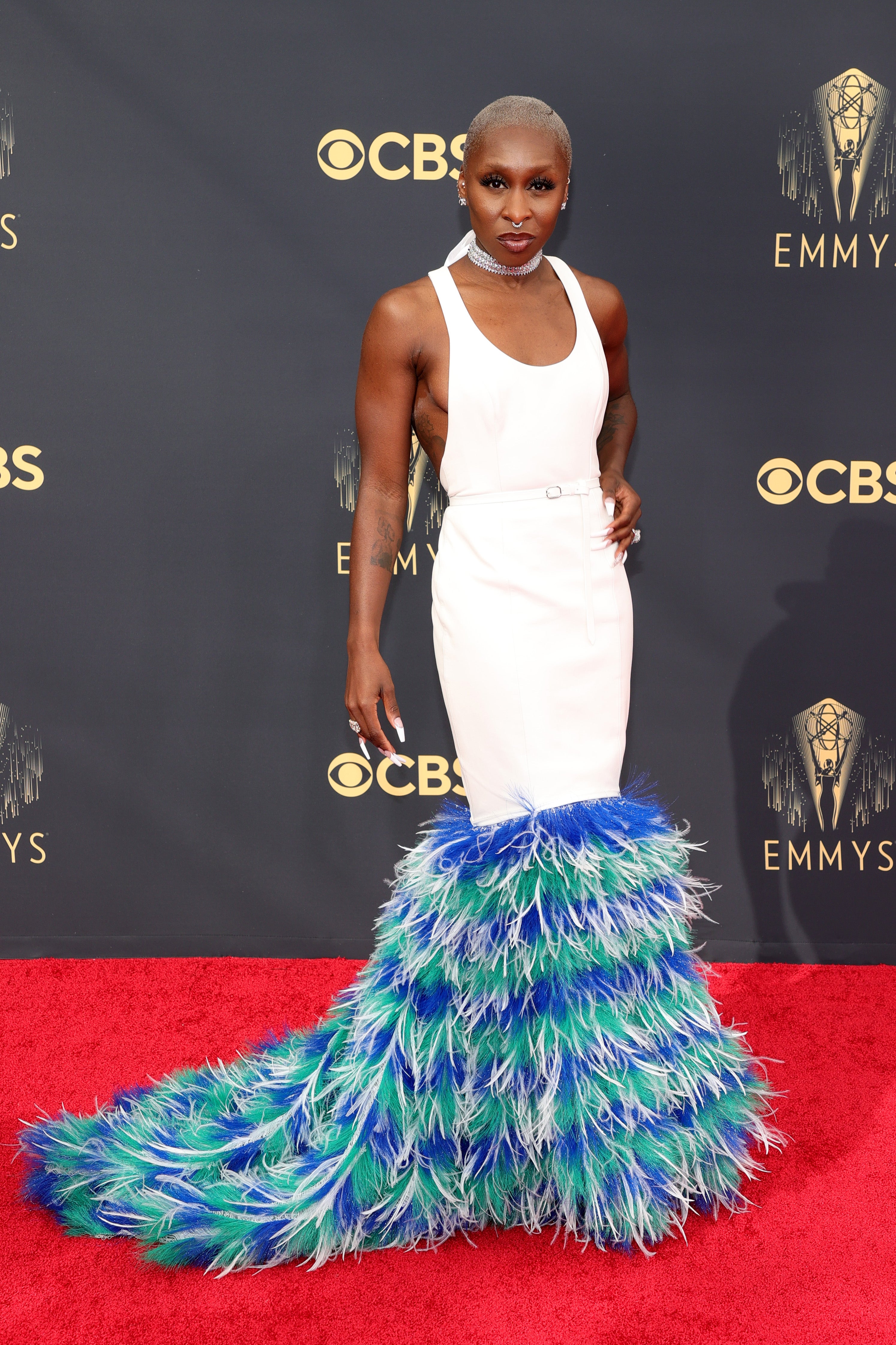 Cynthia Erivo at the 2021 Emmy Awards