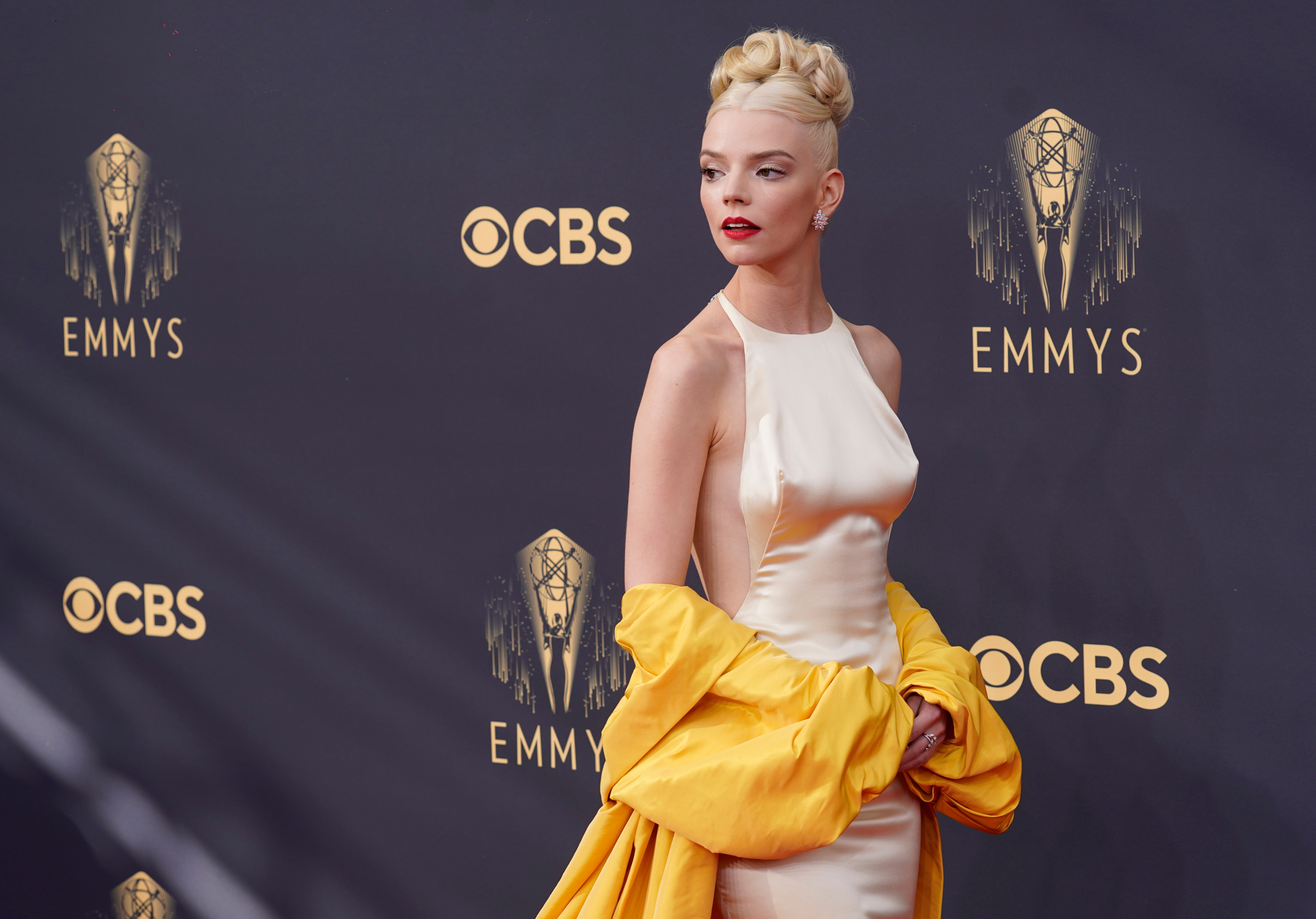 Anya Taylor-Joy at the Emmys (Chris Pizzello/AP)