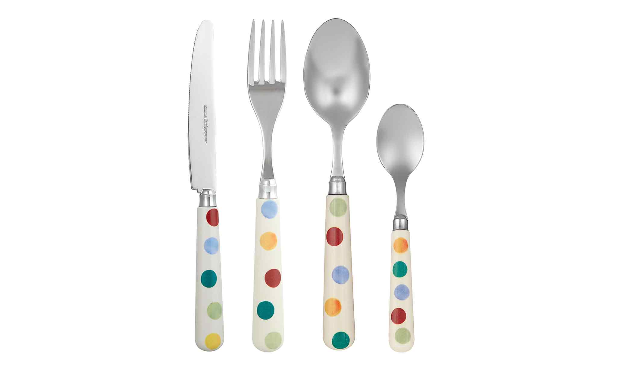 Emma Bridgewater polka dot set of 16 cutlery