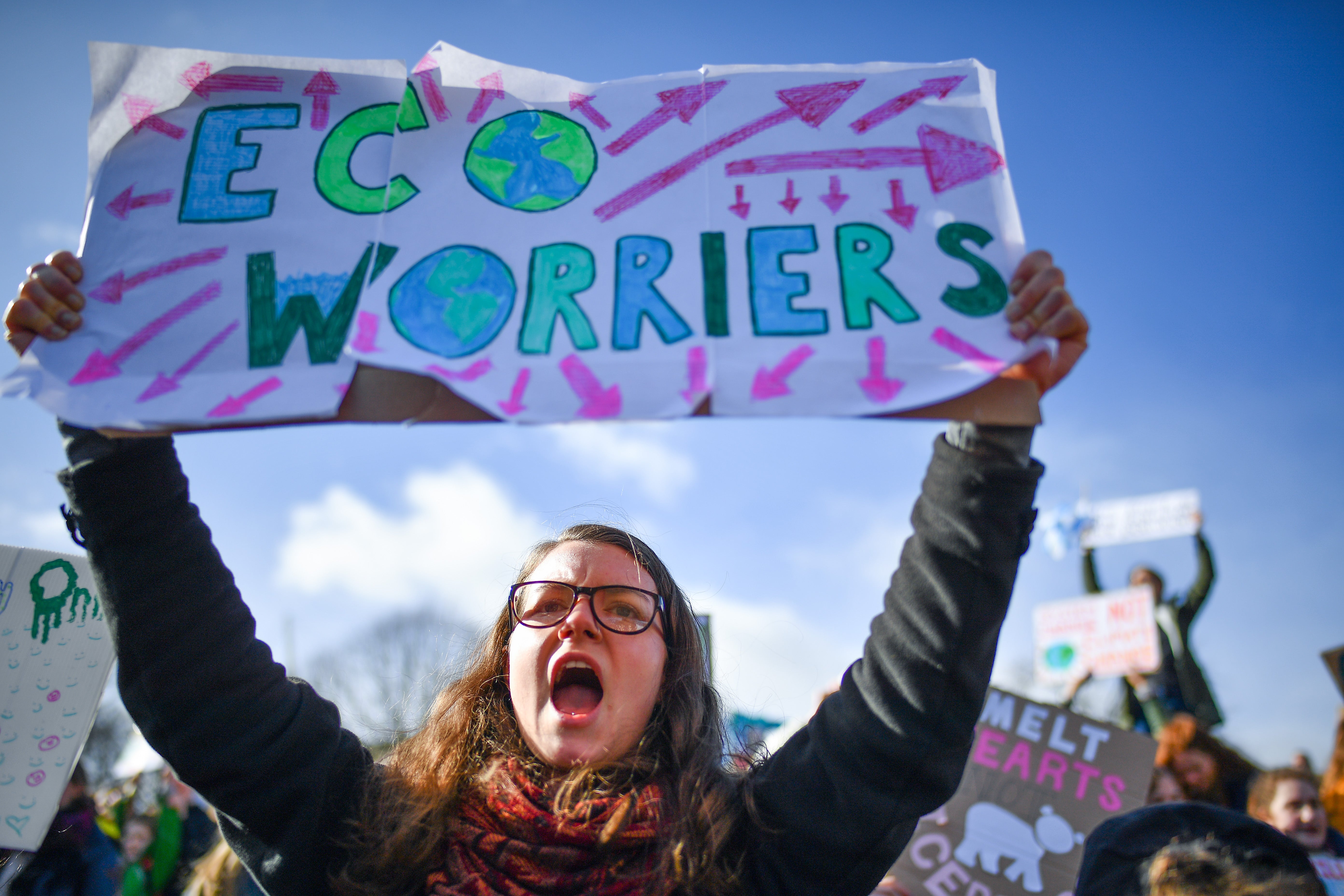 Many parents said they would like their children to follow in the footsteps of Greta Thunberg