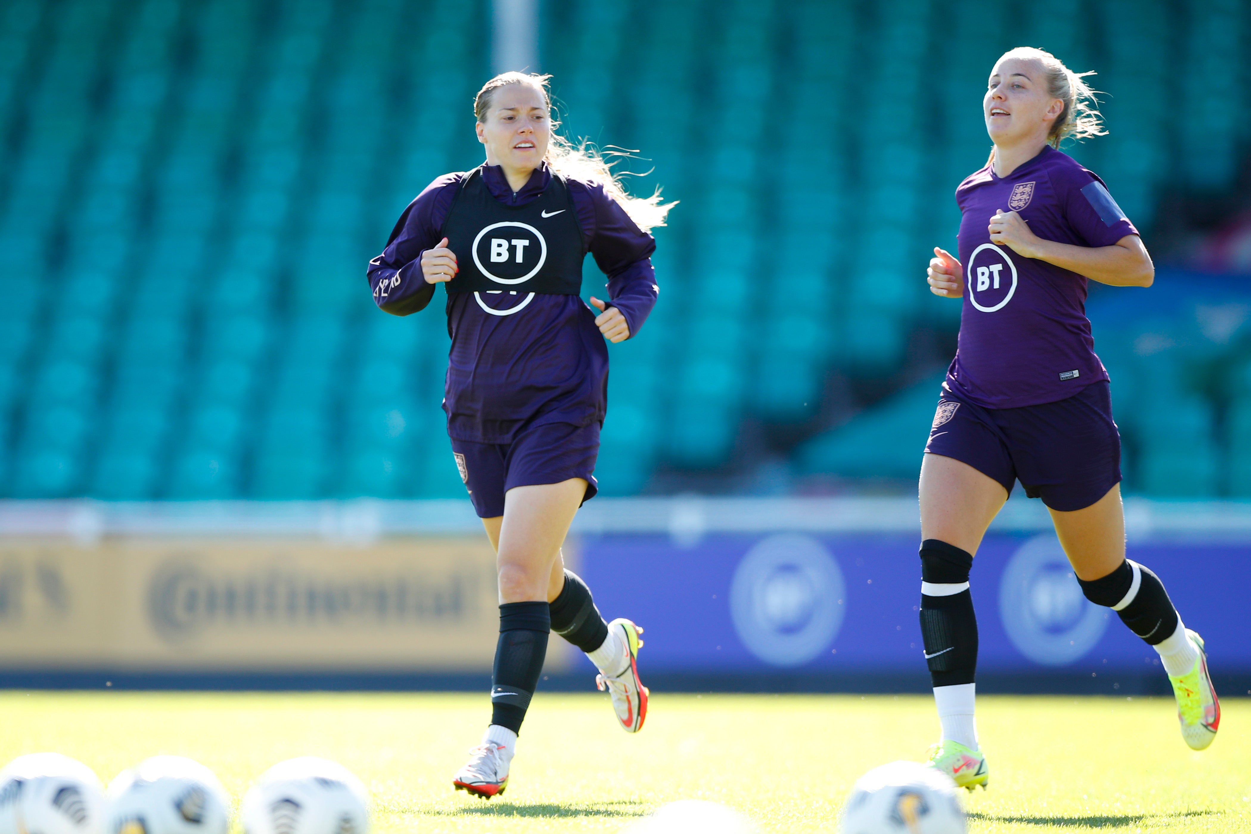 Fran Kirby is back in contention for the match this evening