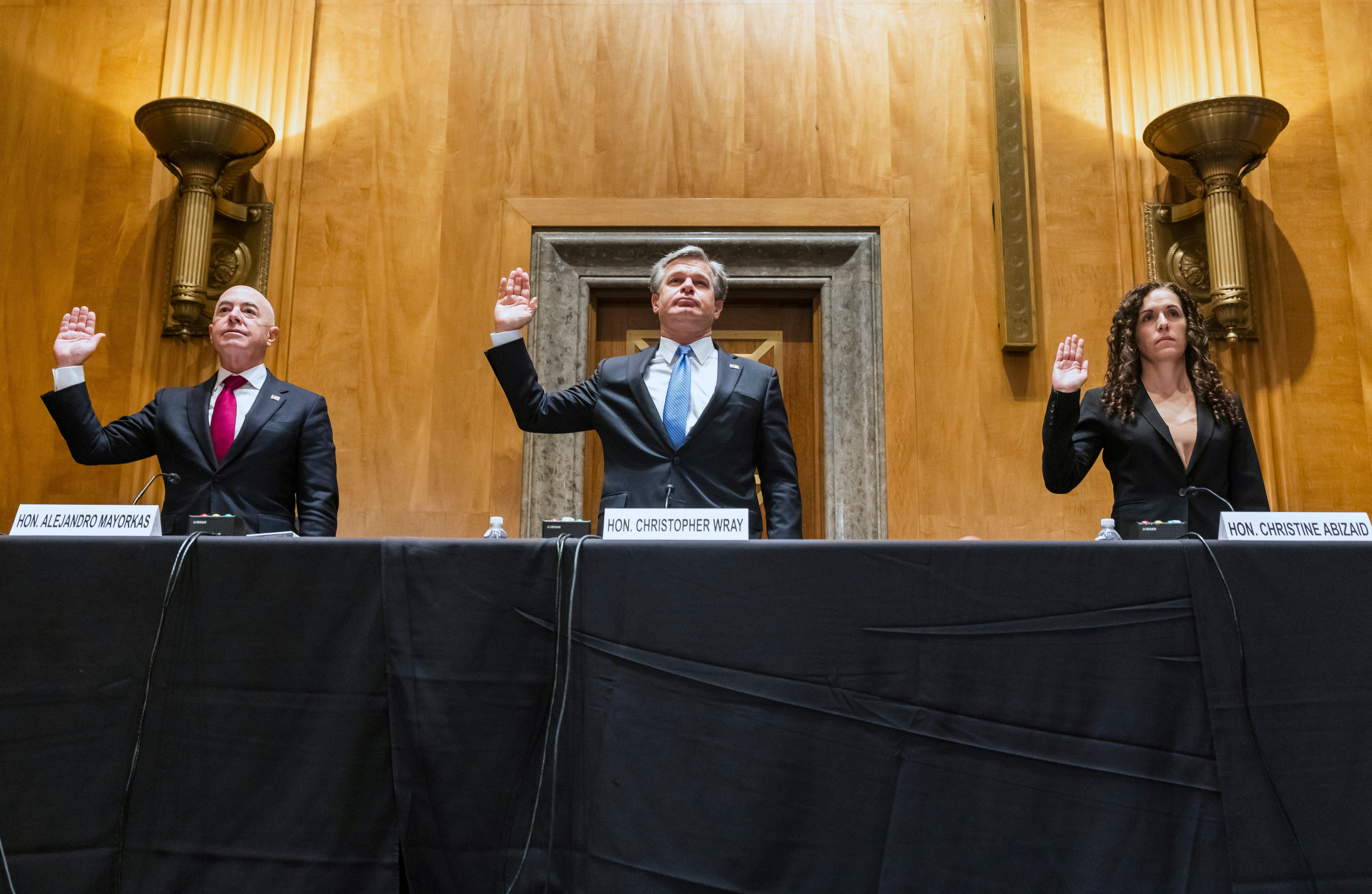 APTOPIX Senate Homeland Security