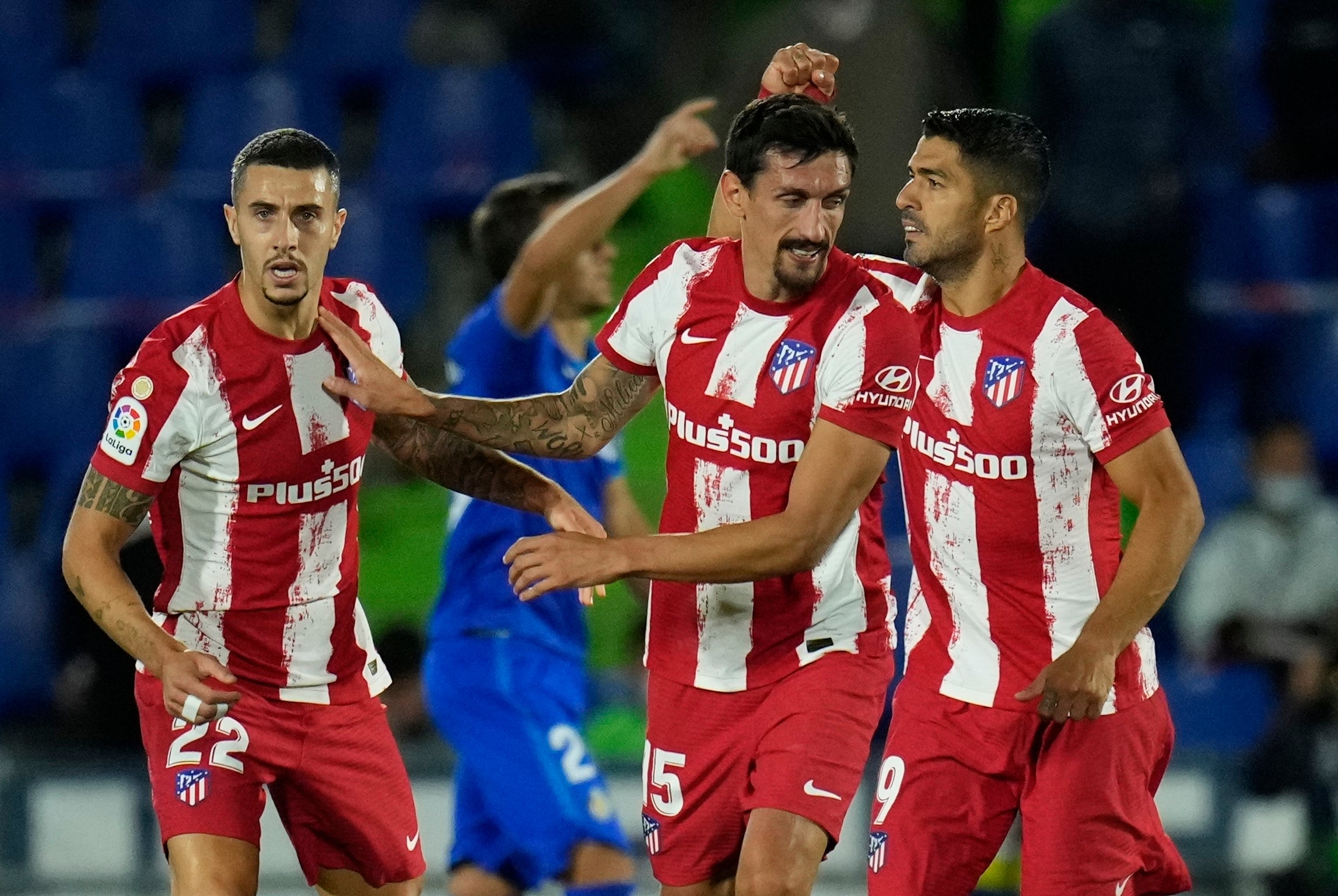 Luis Suarez scored twice to sink Getafe (Manu Fernandez/AP)