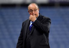 Rafael Benitez admits Everton were not good enough in Carabao Cup defeat