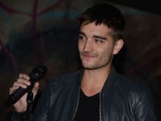 The Wanted’s Tom Parker overcome with emotion on stage at charity concert following cancer diagnosis