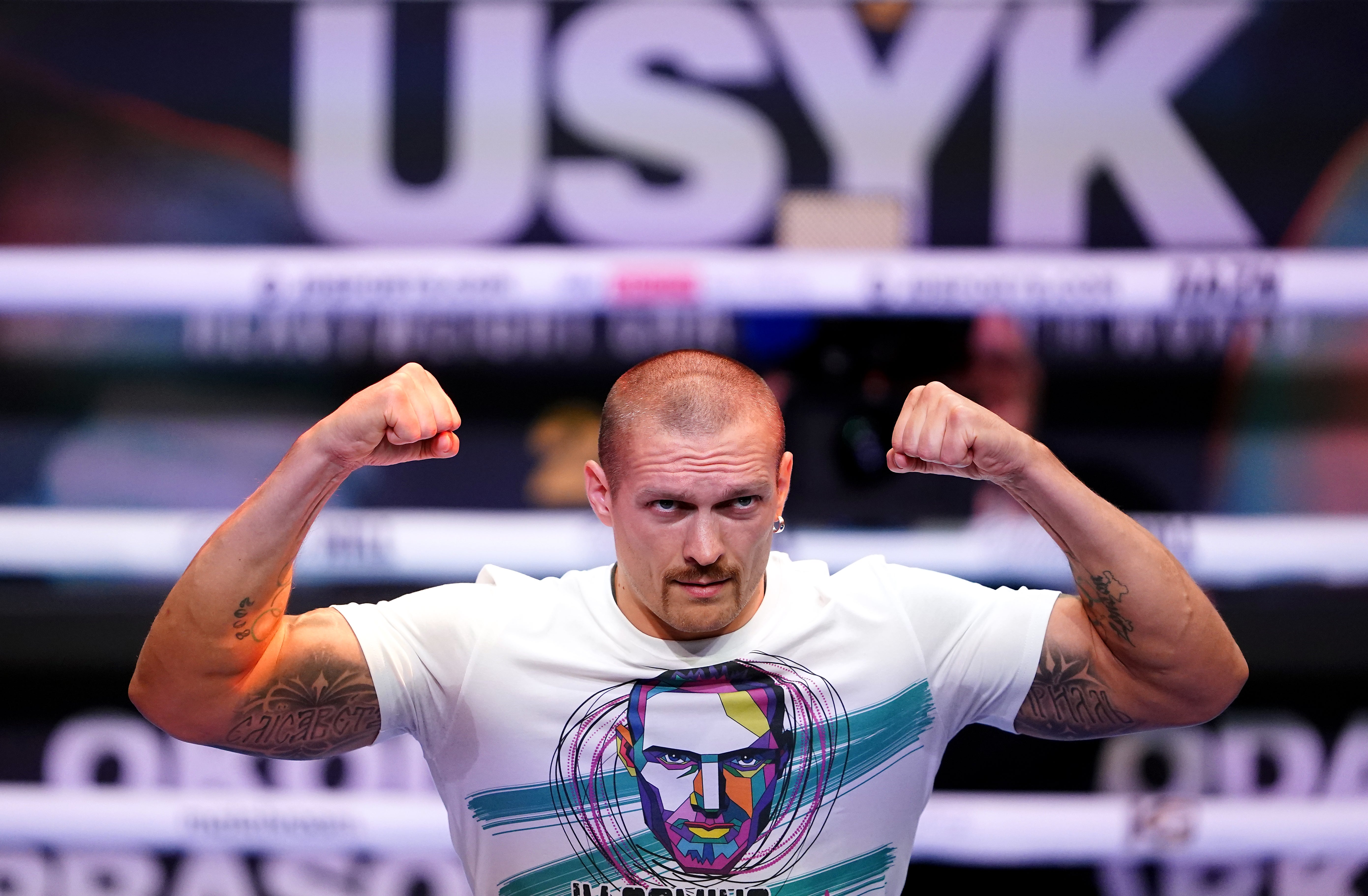 Oleksandr Usyk is a former undisputed world cruiserweight champion and has won all 18 professional contests (Zac Goodwin/PA)