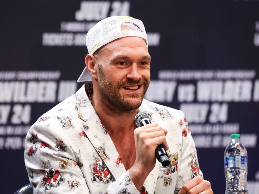 Fury met Usyk back in 2019 – with the Ukrainian now set to face Joshua this weekend