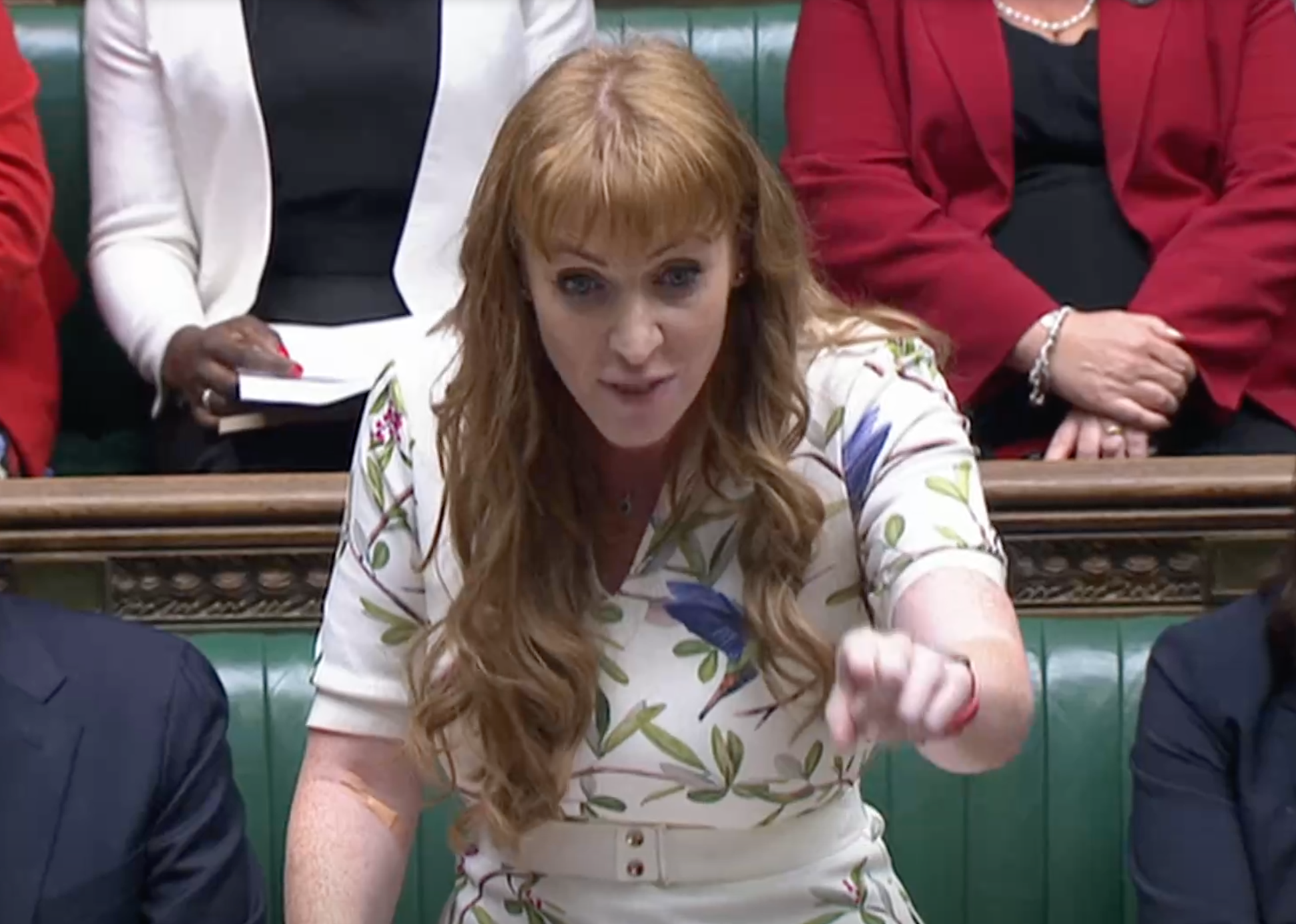 Angela Rayner made fun of Dominic Raab’s holiday in Crete