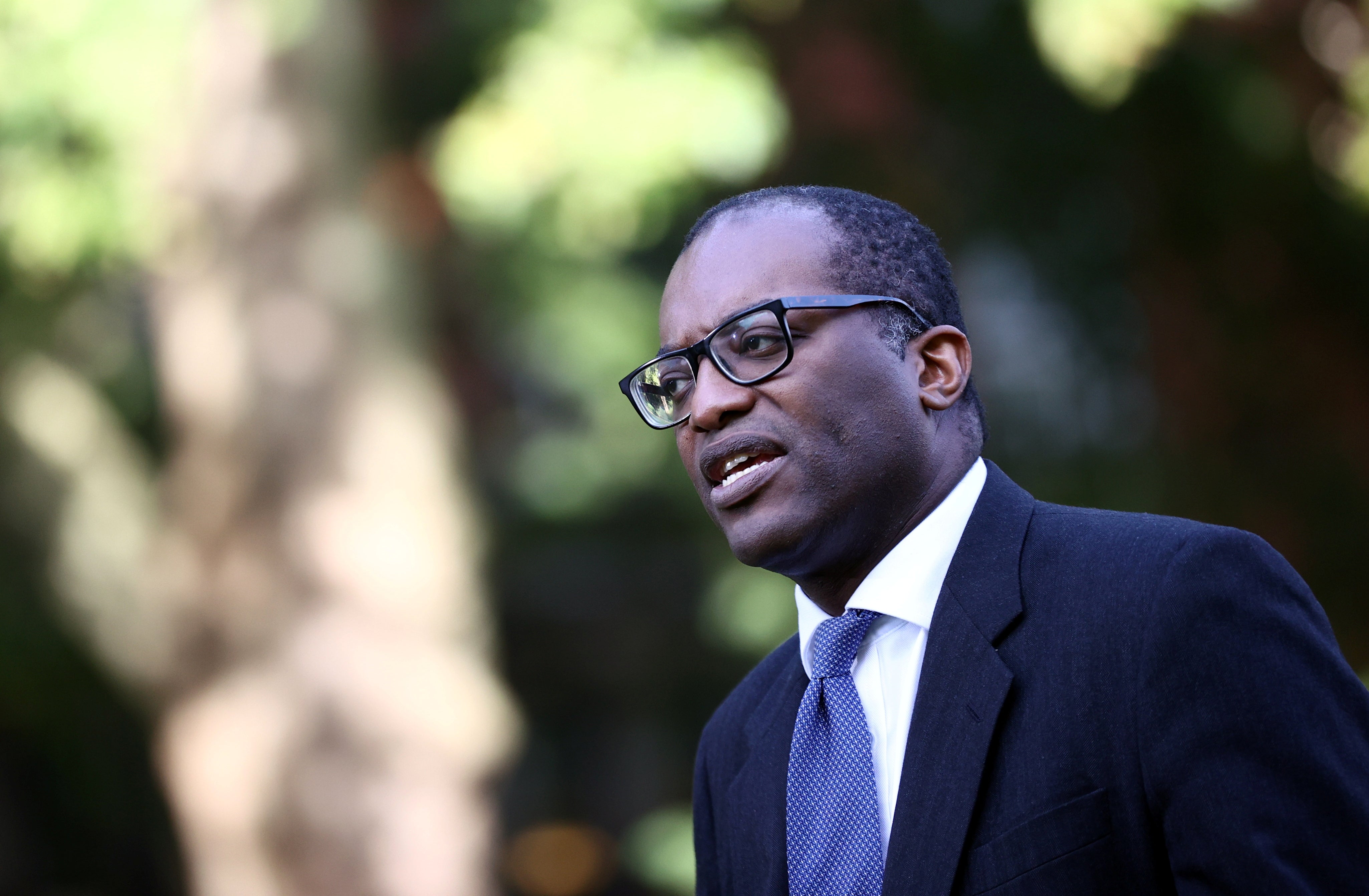 The energy secretary Kwasi Kwarteng