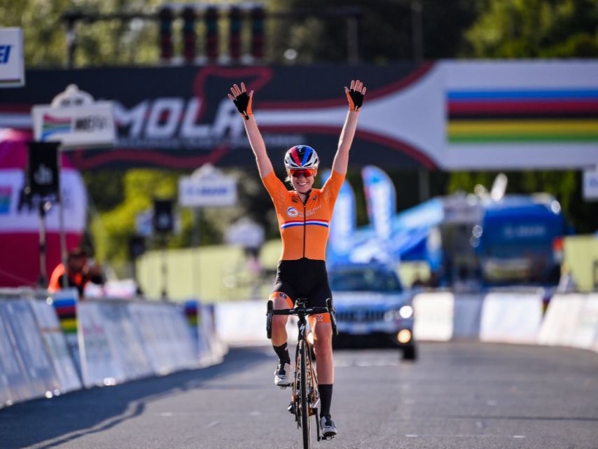 Defending champion Van der Breggen is racing her final world championships