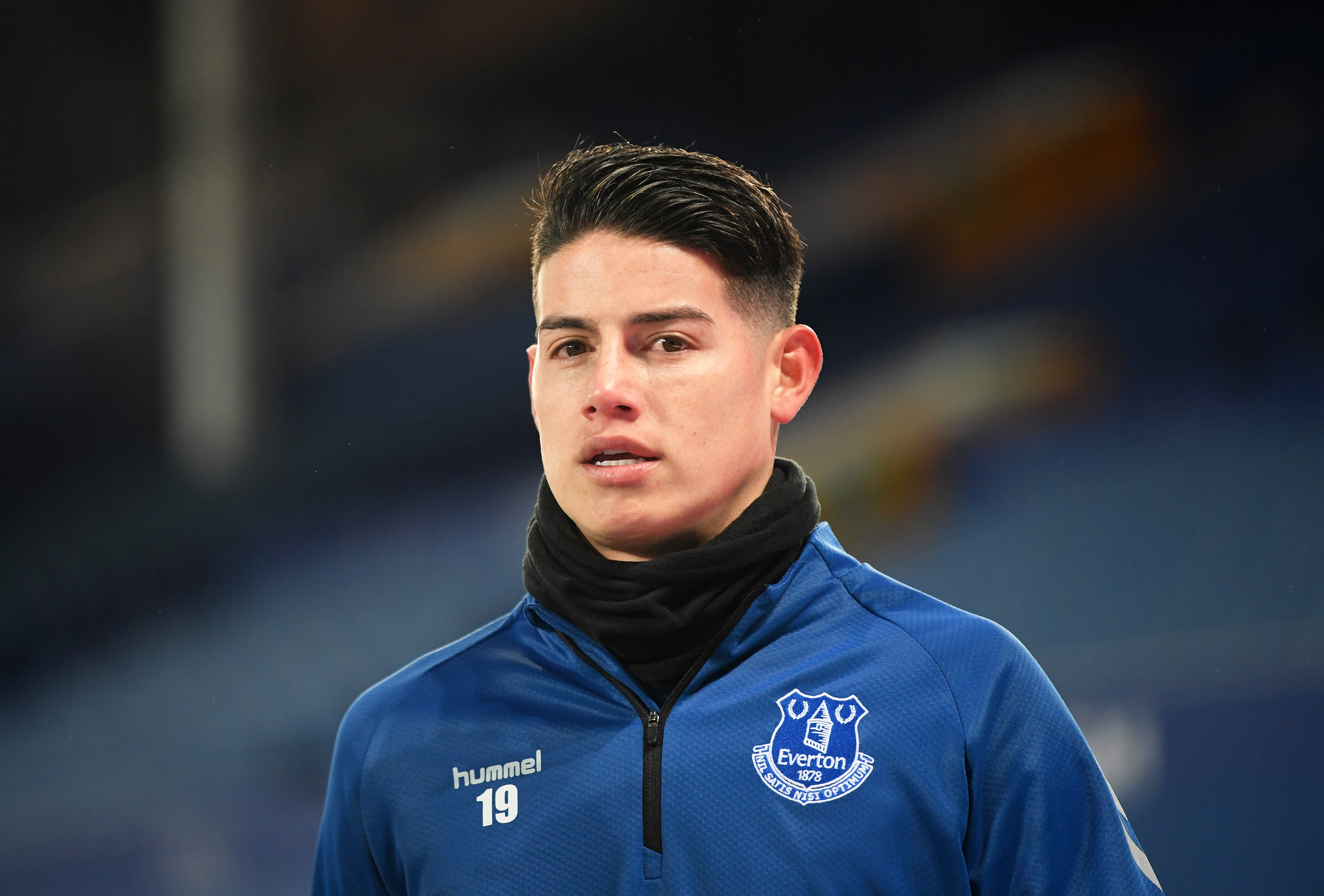 James Rodriguez scored six goals for Everton