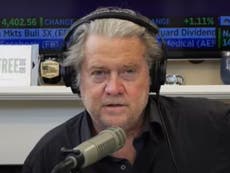 Steve Bannon admits he helped plan 6 January Trump rally to ‘kill the Biden presidency in the crib’