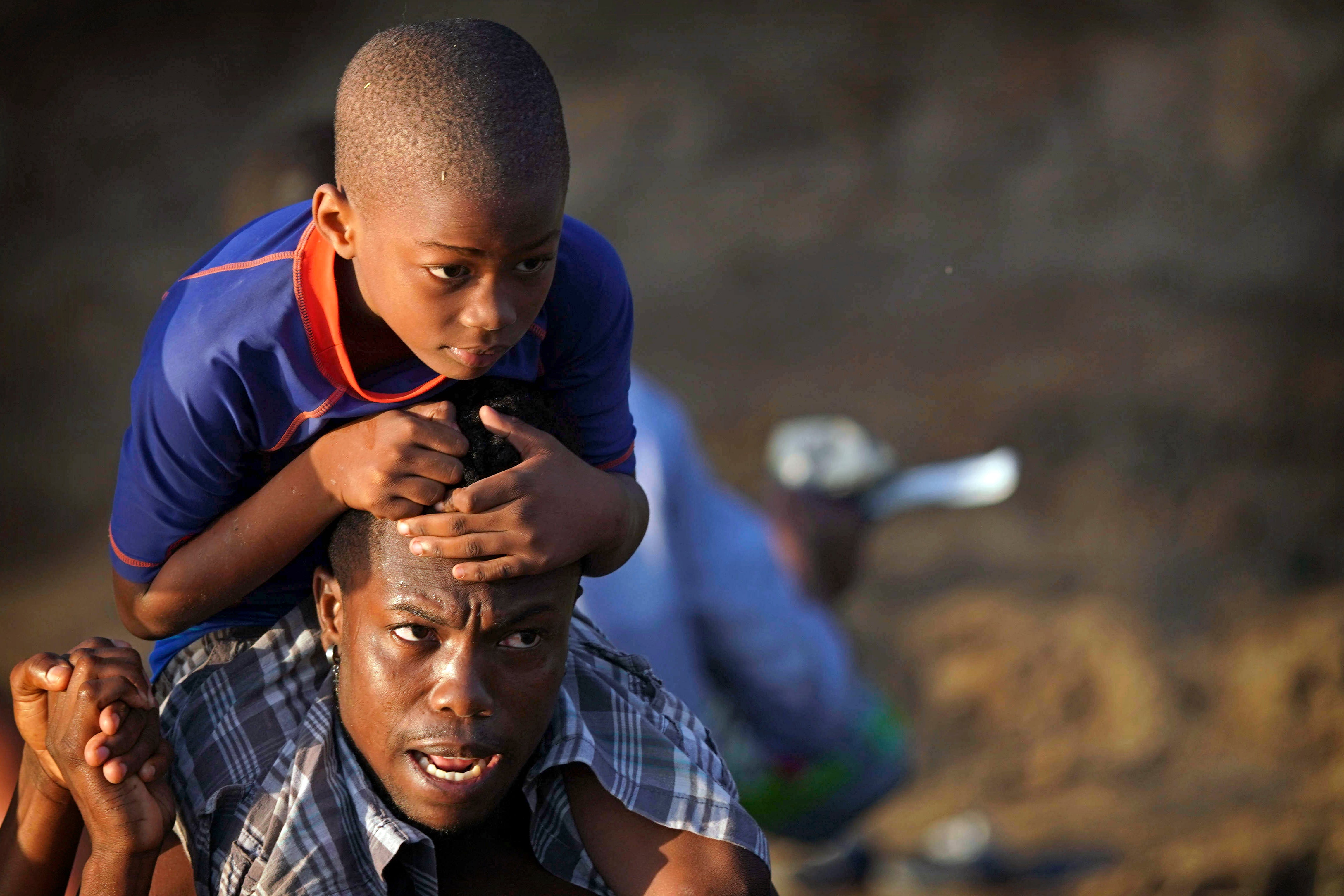 Mexico US Border Migrant Camp