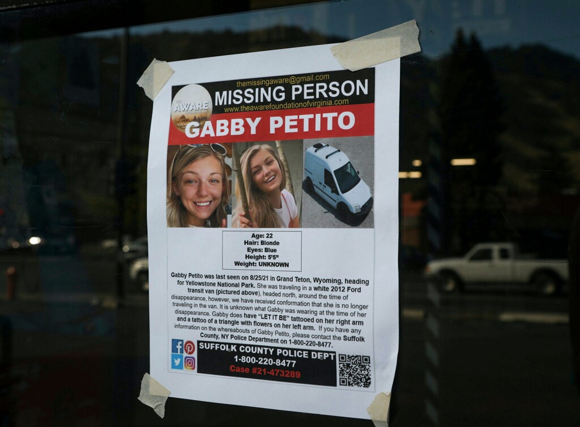 On Tuesday authorities confirmed Gabby Petito’s remains had been found and said she was the victim of a homicide