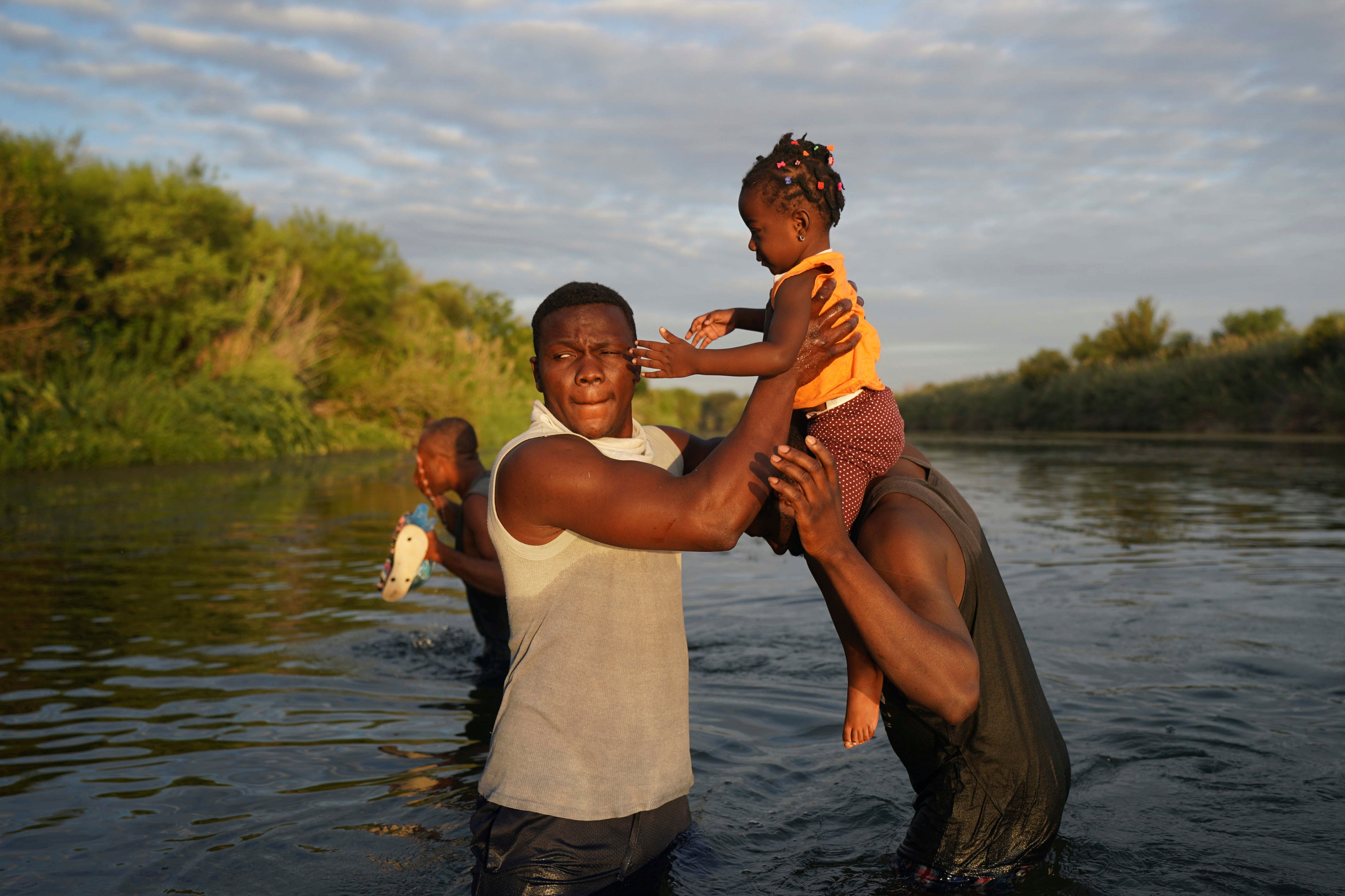 APTOPIX Mexico US Border Migrant Camp