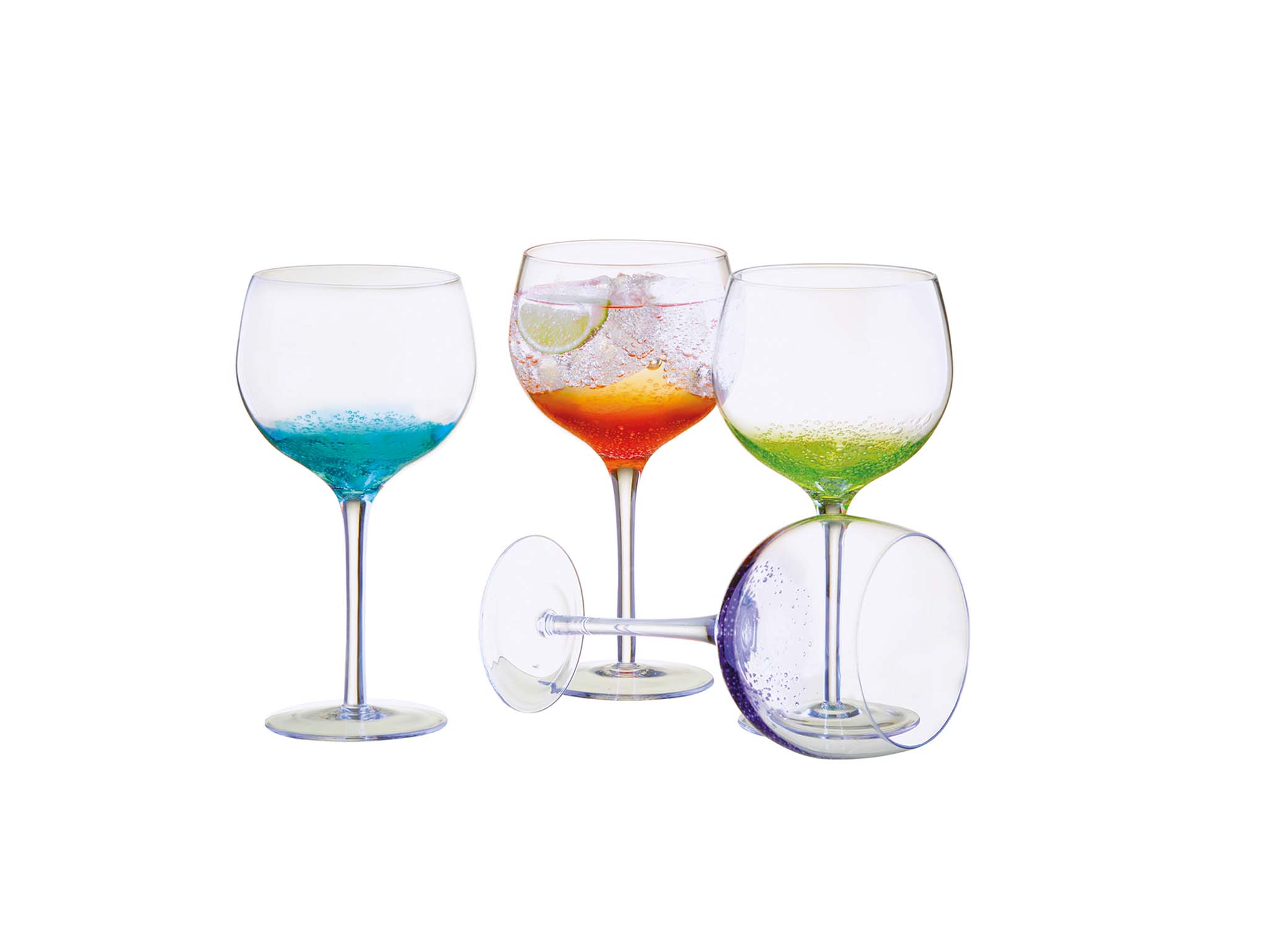 Fizz gin glasses