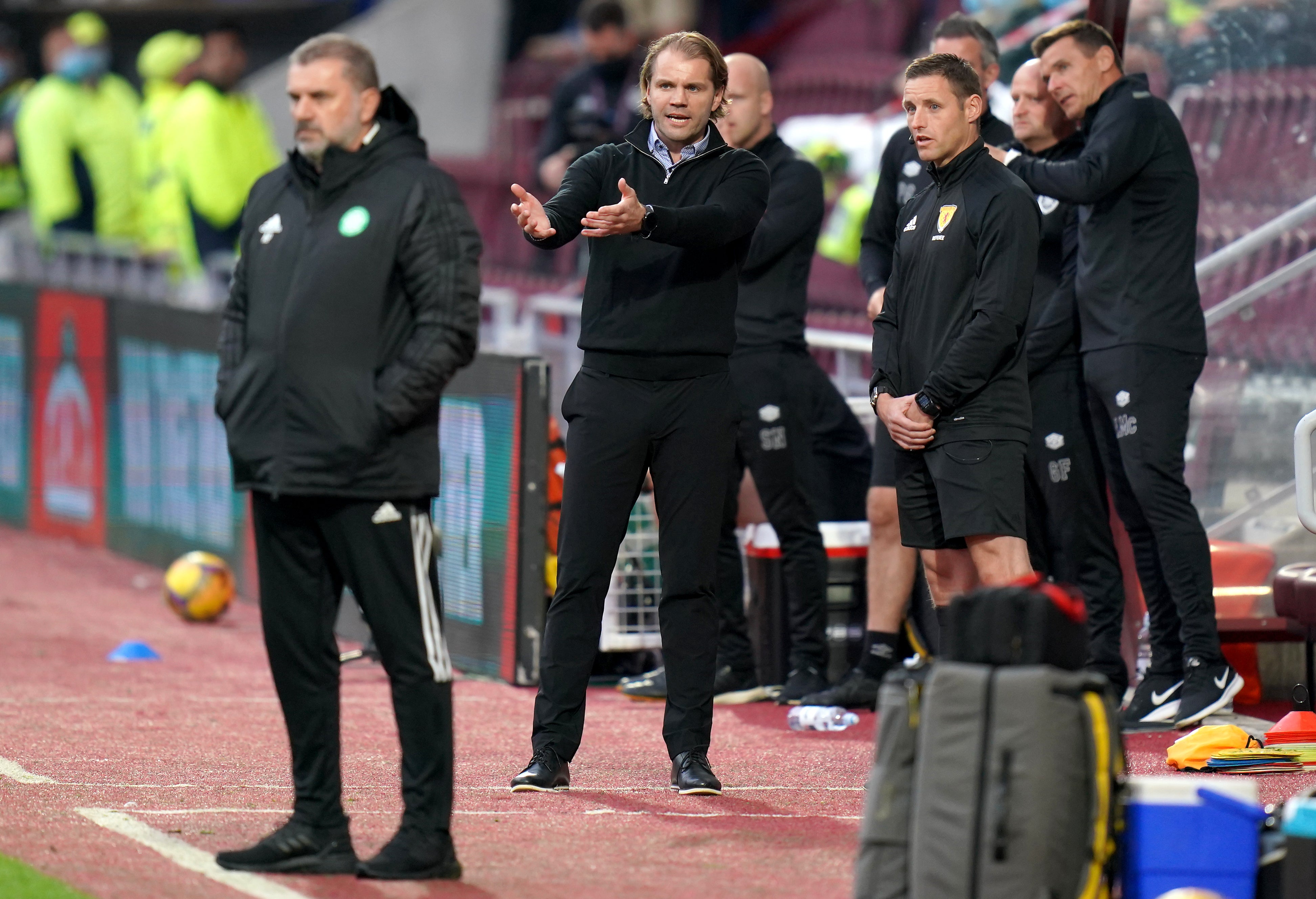 Hearts manager Robbie Neilson (Jane Barlow/PA)