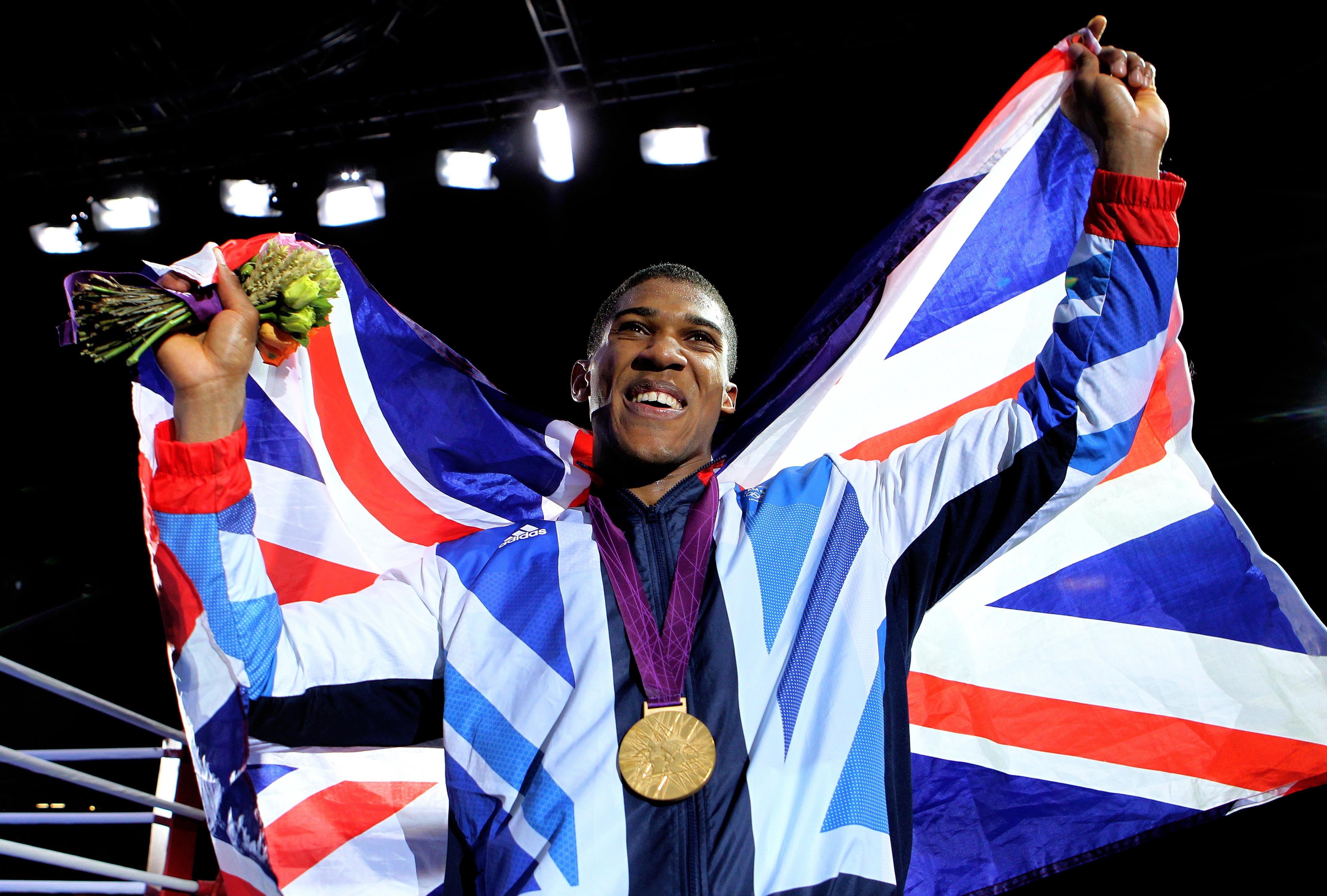 Anthony Joshua won Olympic gold in London (Nick Potts/PA)