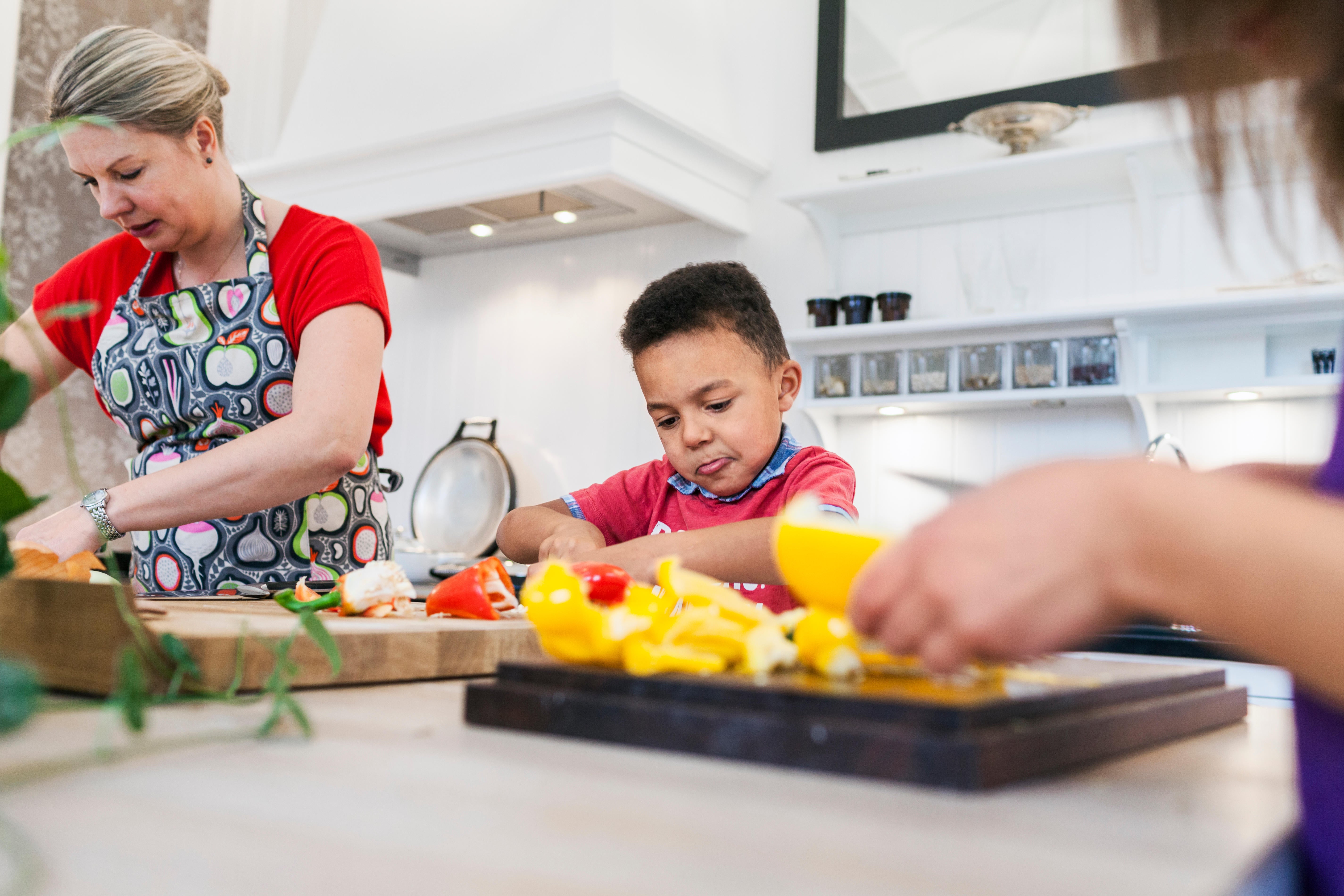 Research shows 15% of children want to be vegan (Alamy/PA)