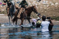‘I promise you, those people will pay’: Biden slams horseback border agents who rounded up Haitian migrants