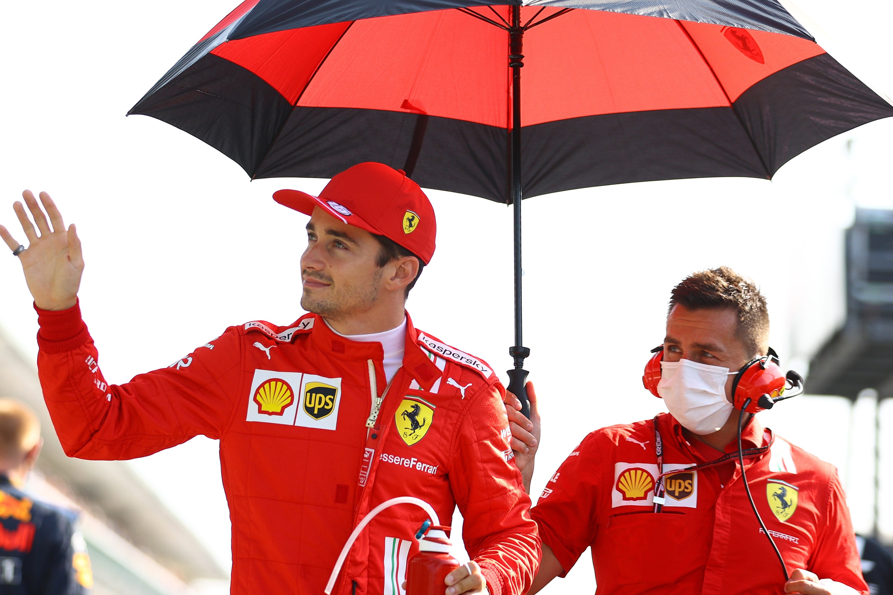 Charle Leclerc has spoken on the title rivals