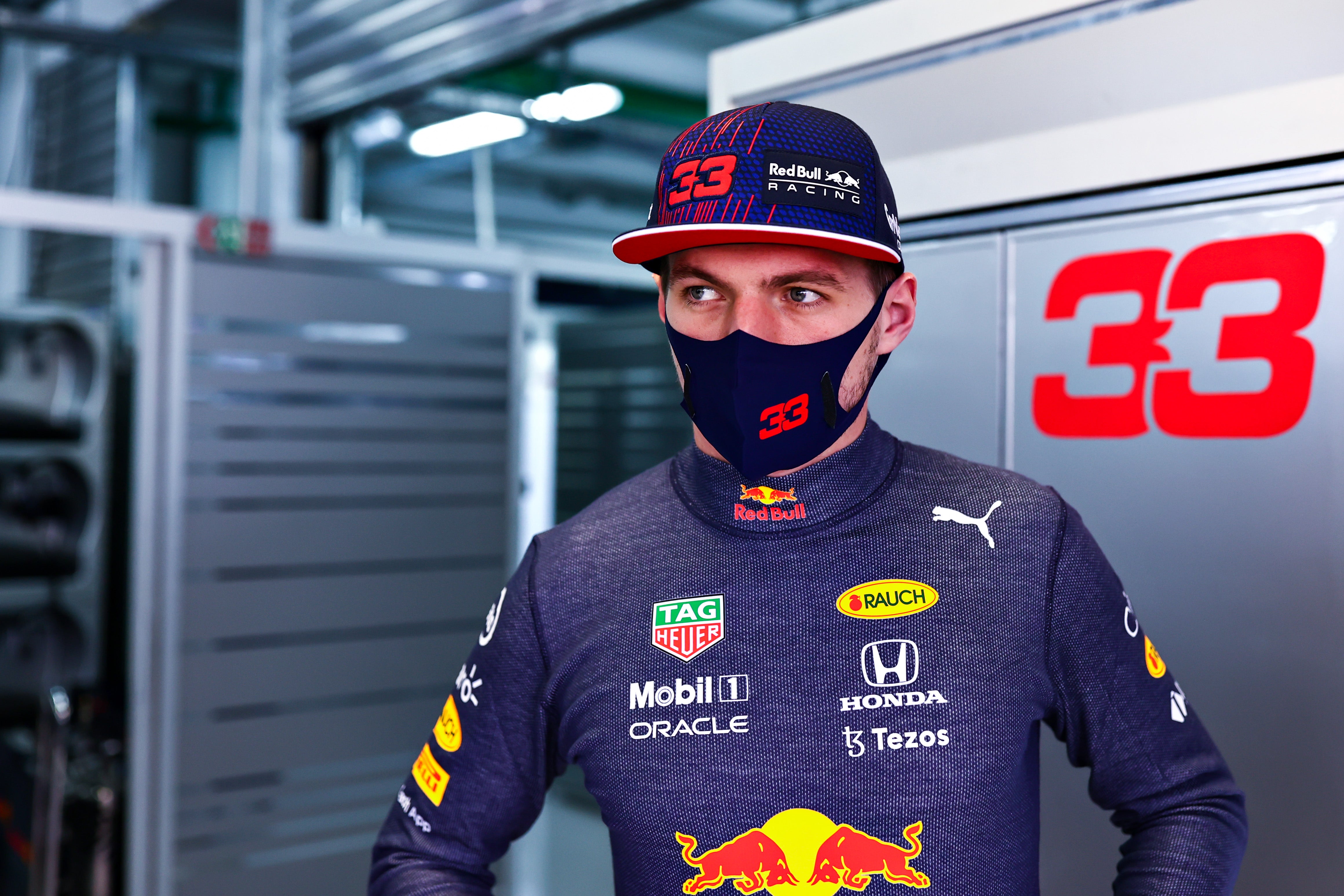 Max Verstappen is leading Lewis Hamilton by five points